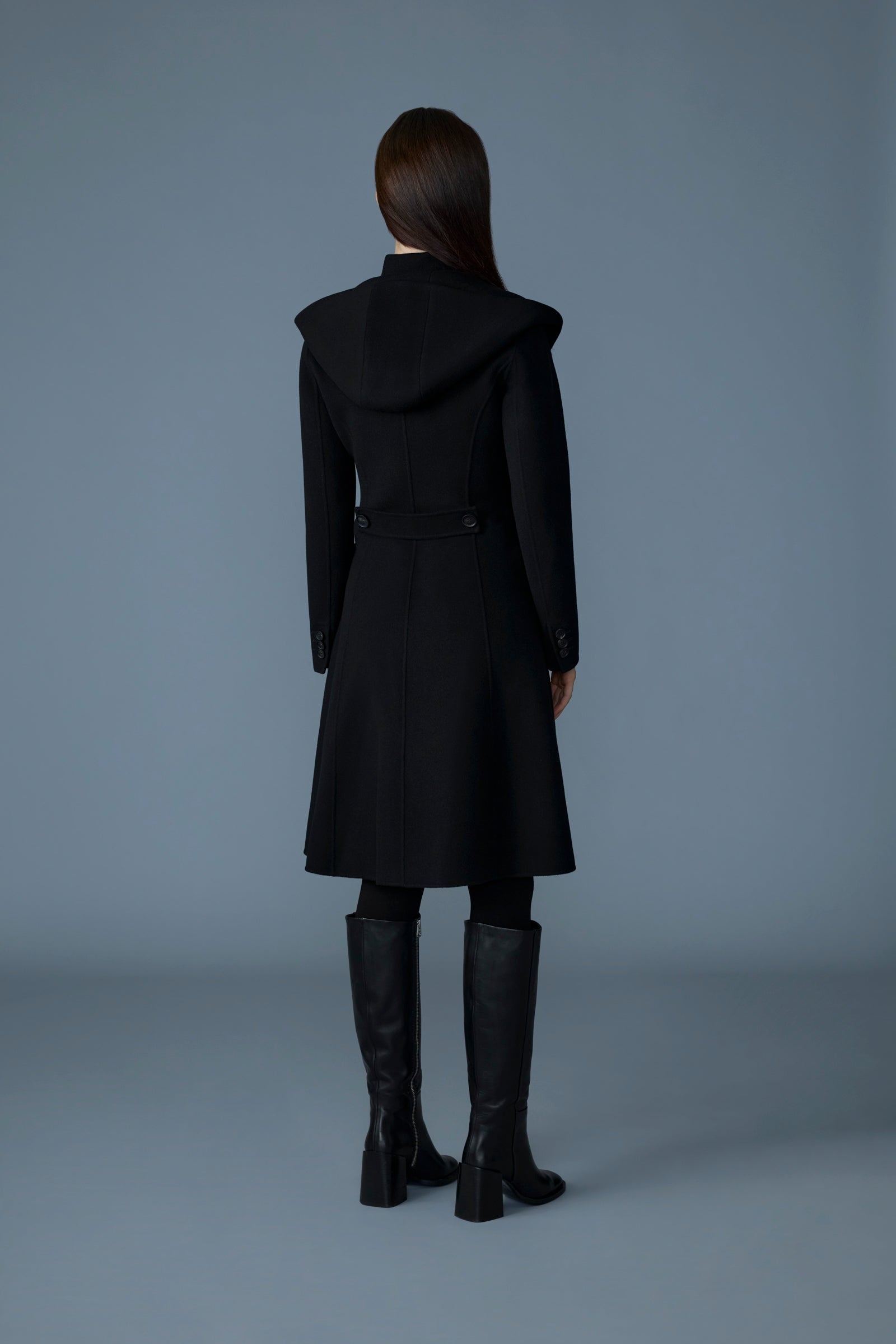 Gloria, Handmade Wool Blend Coat | Mackage® US