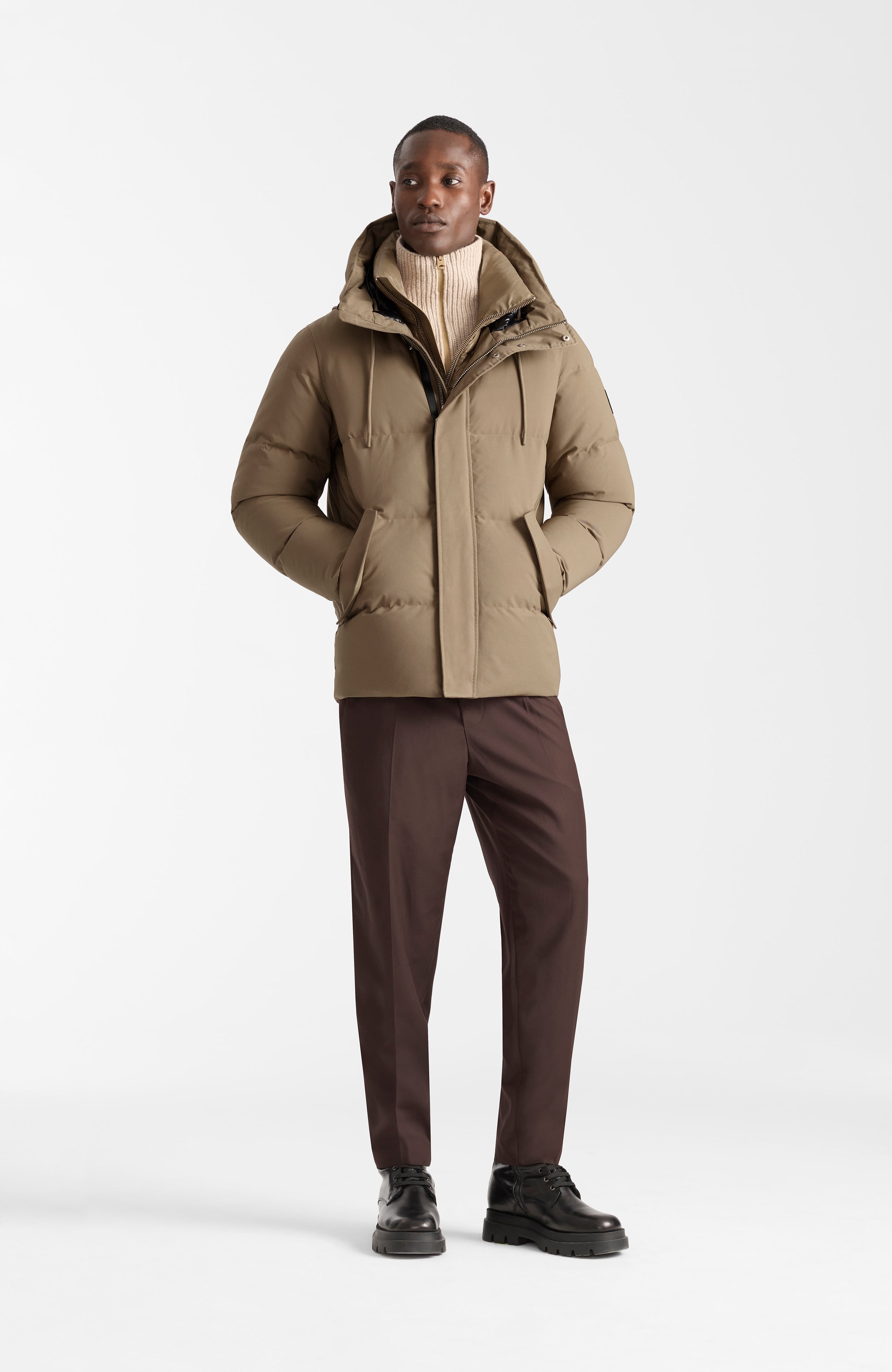 GRAYDON 2-in-1 Nordic Tech heavy Down jacket for Men | Mackage® US