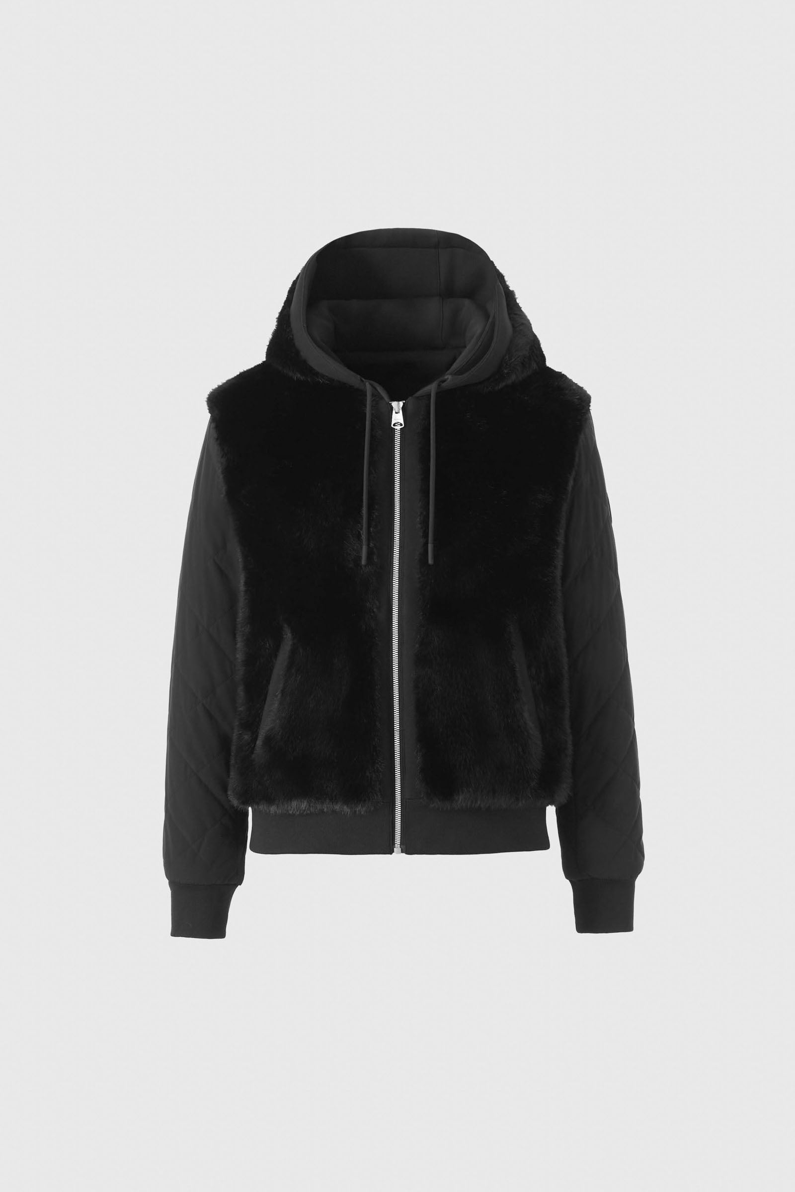 GWENDAL Reversible Faux Fur Hoodie for Women | Mackage® US