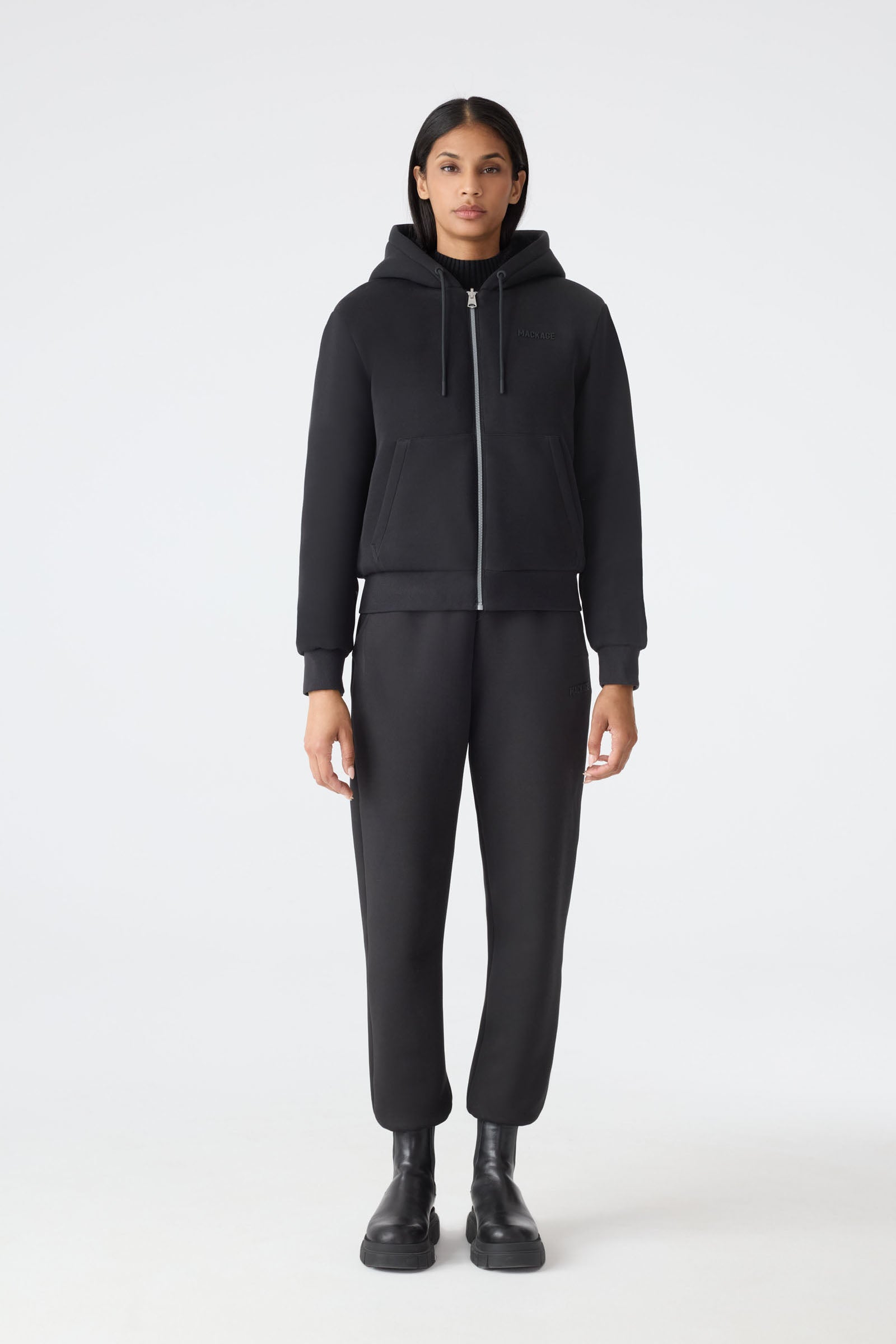 GWENDAL Reversible Faux Fur Hoodie for Women | Mackage US