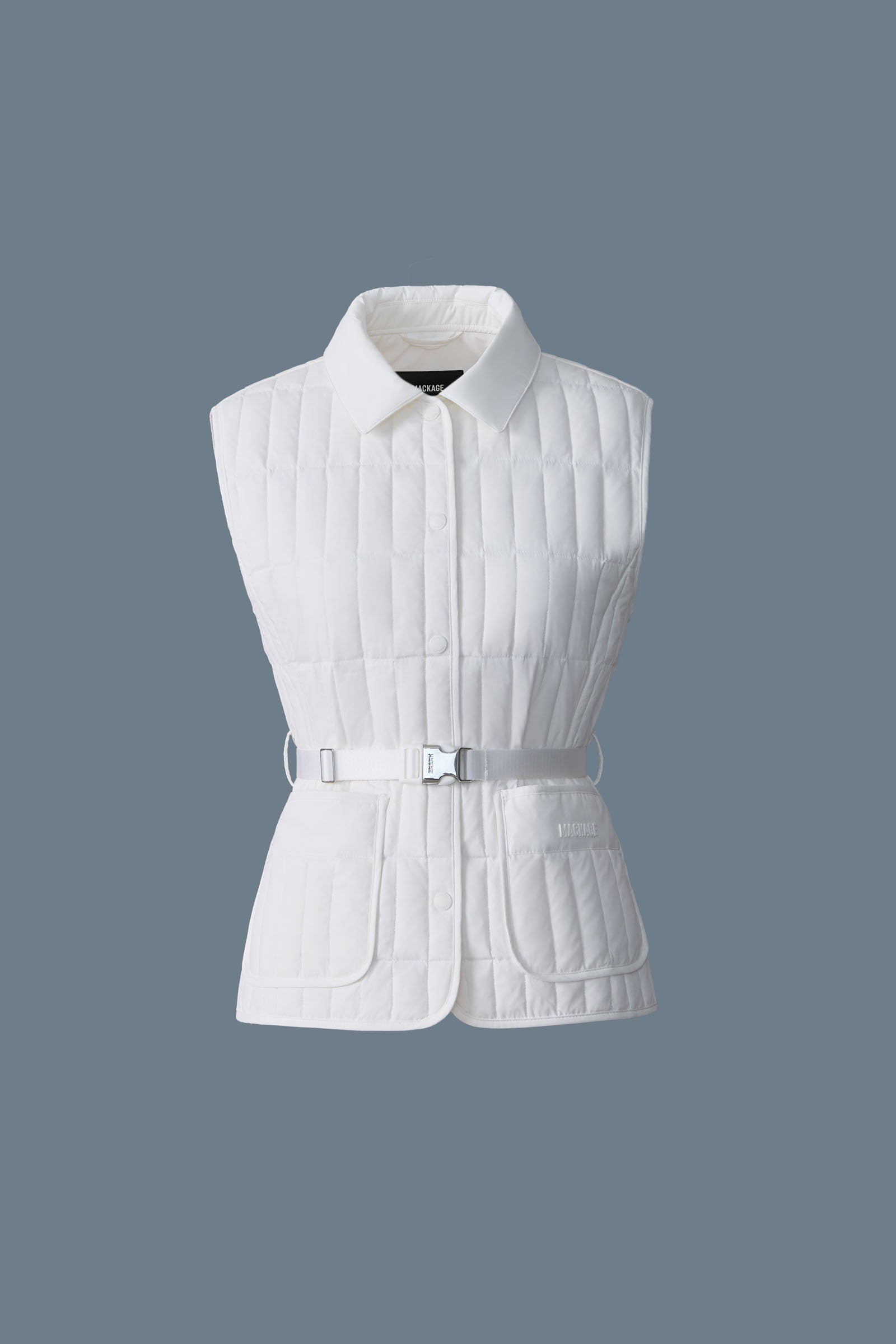OHGA Moke Vest White