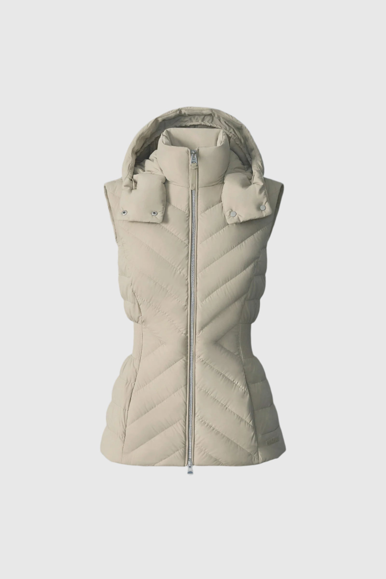 ◆UMBRO◆ Women's Cozy Crop Down Vest Beige UP422CDVN3 UP422 Women's Down & Puffer Vests | Mackage® US