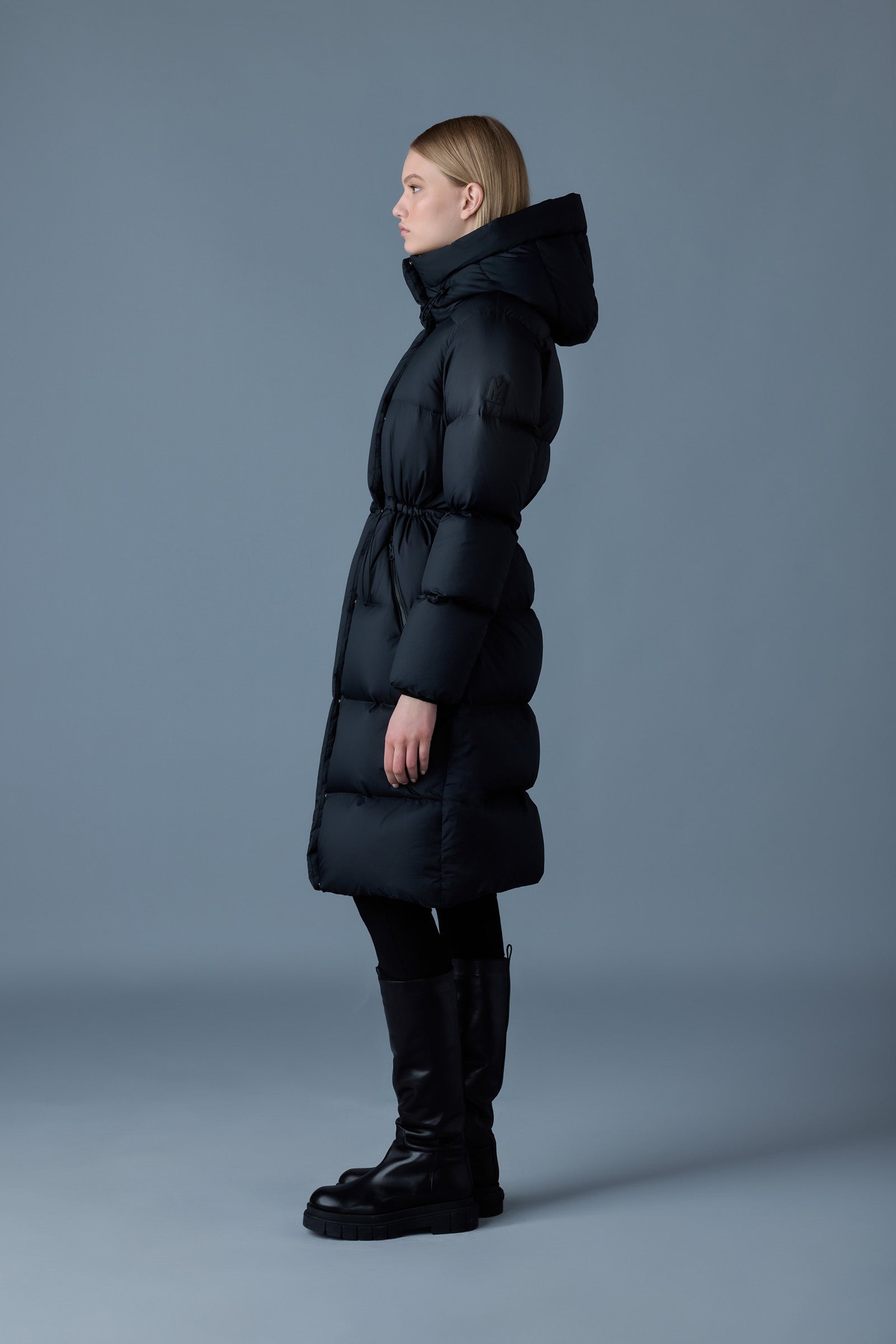 Mackage❤︎ダウンジャケット Ishani-SW, softwash long down coat with hood | Mackage® US