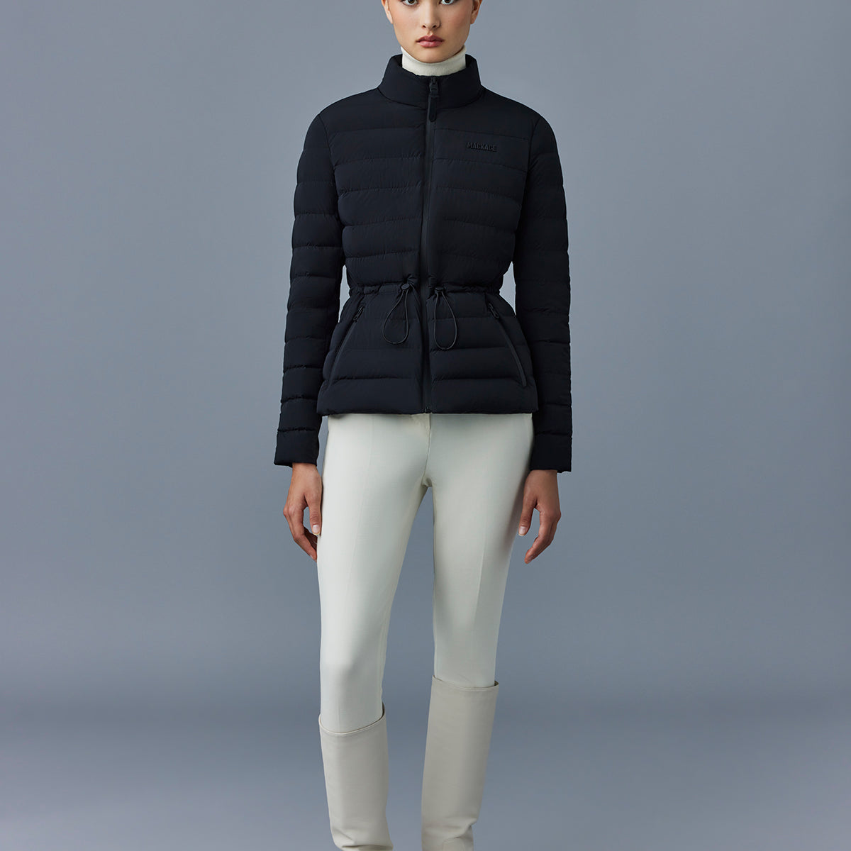 JACEY-CITY Light Down jacket with stand collar for Women | Mackage® US