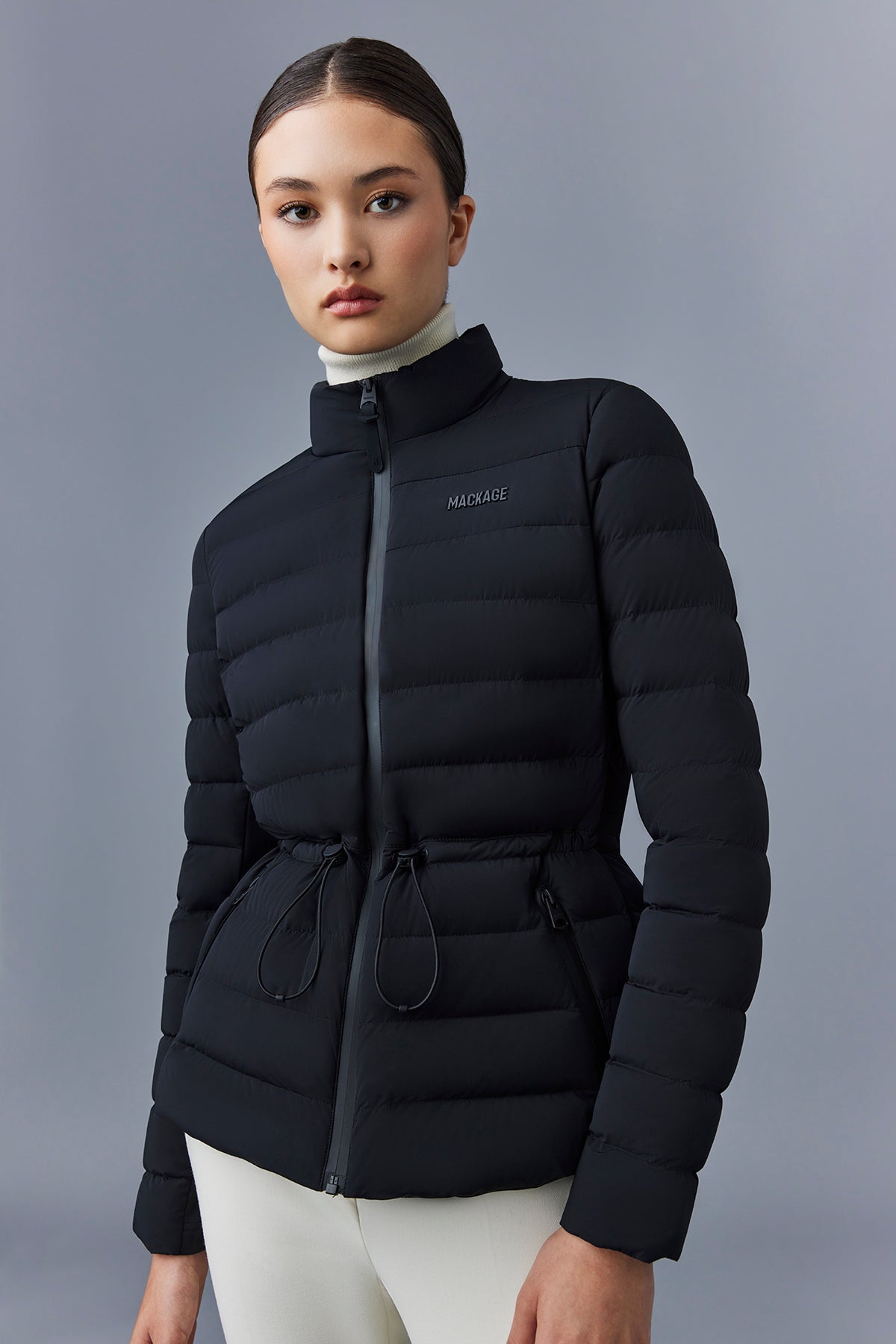 【MACKAGE】Jacey City ダウンジャケット☆関税込 Jacey, Light down jacket with stand collar for ladies