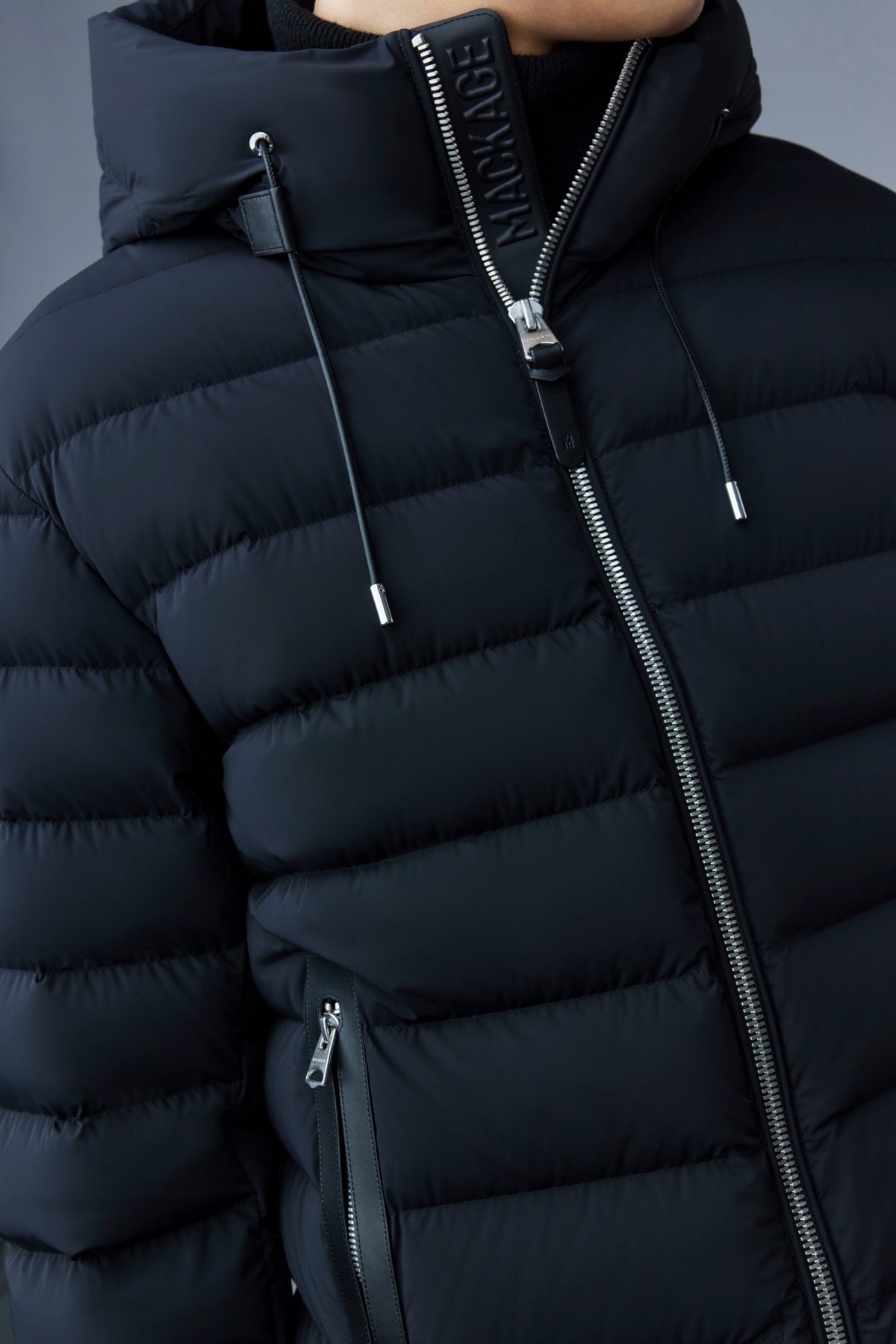 Jack-Z, Agile-360 stretch light down jacket with hood for