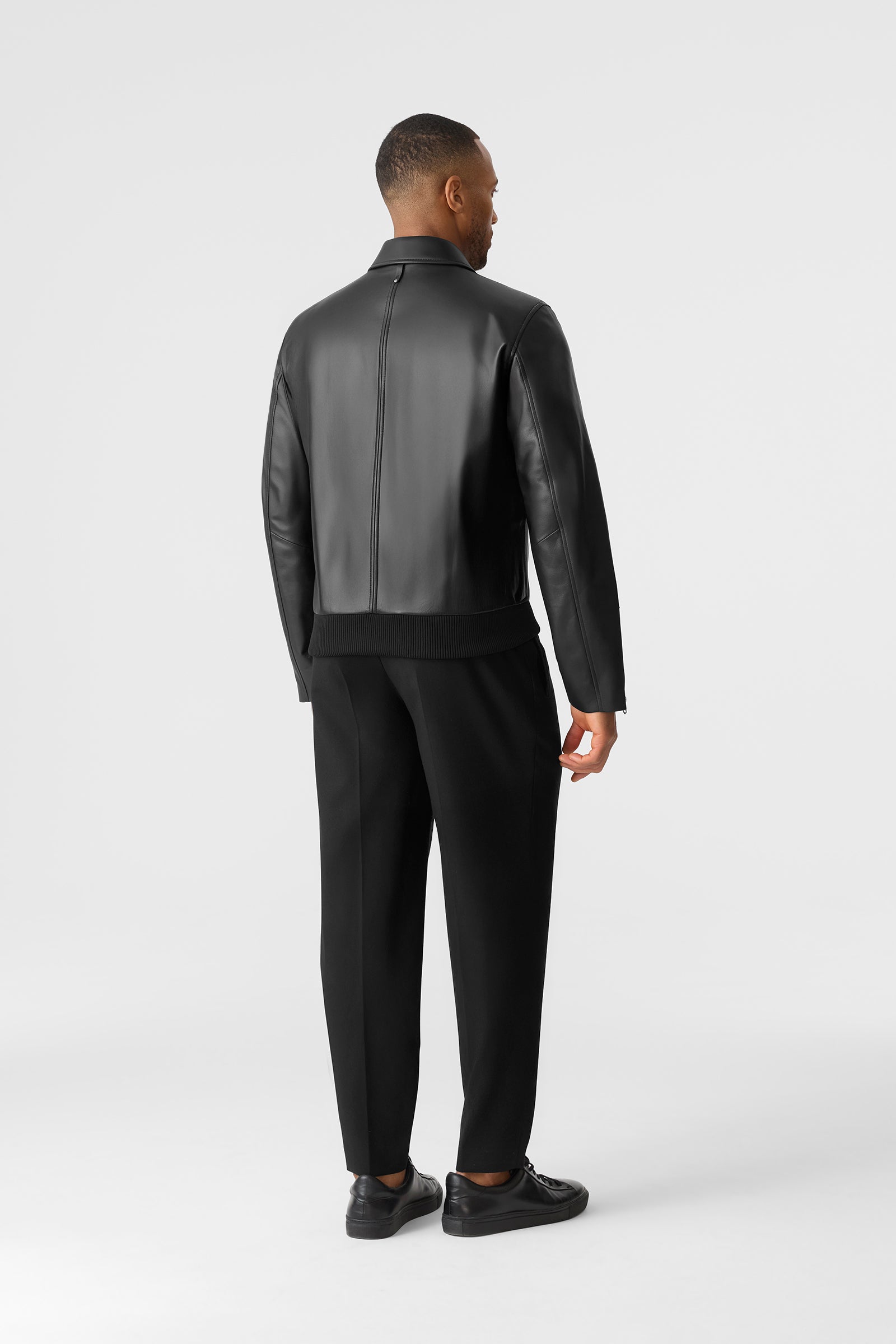 JAKARI Leather Zip Jacket for Men | Mackage® US