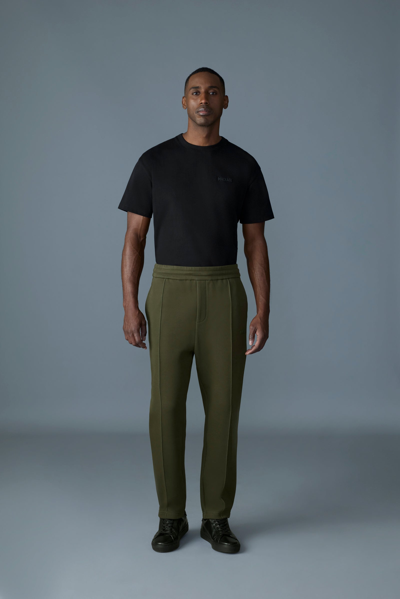 JAMIL-R double-face jersey sweatpants for Men | Mackage® US