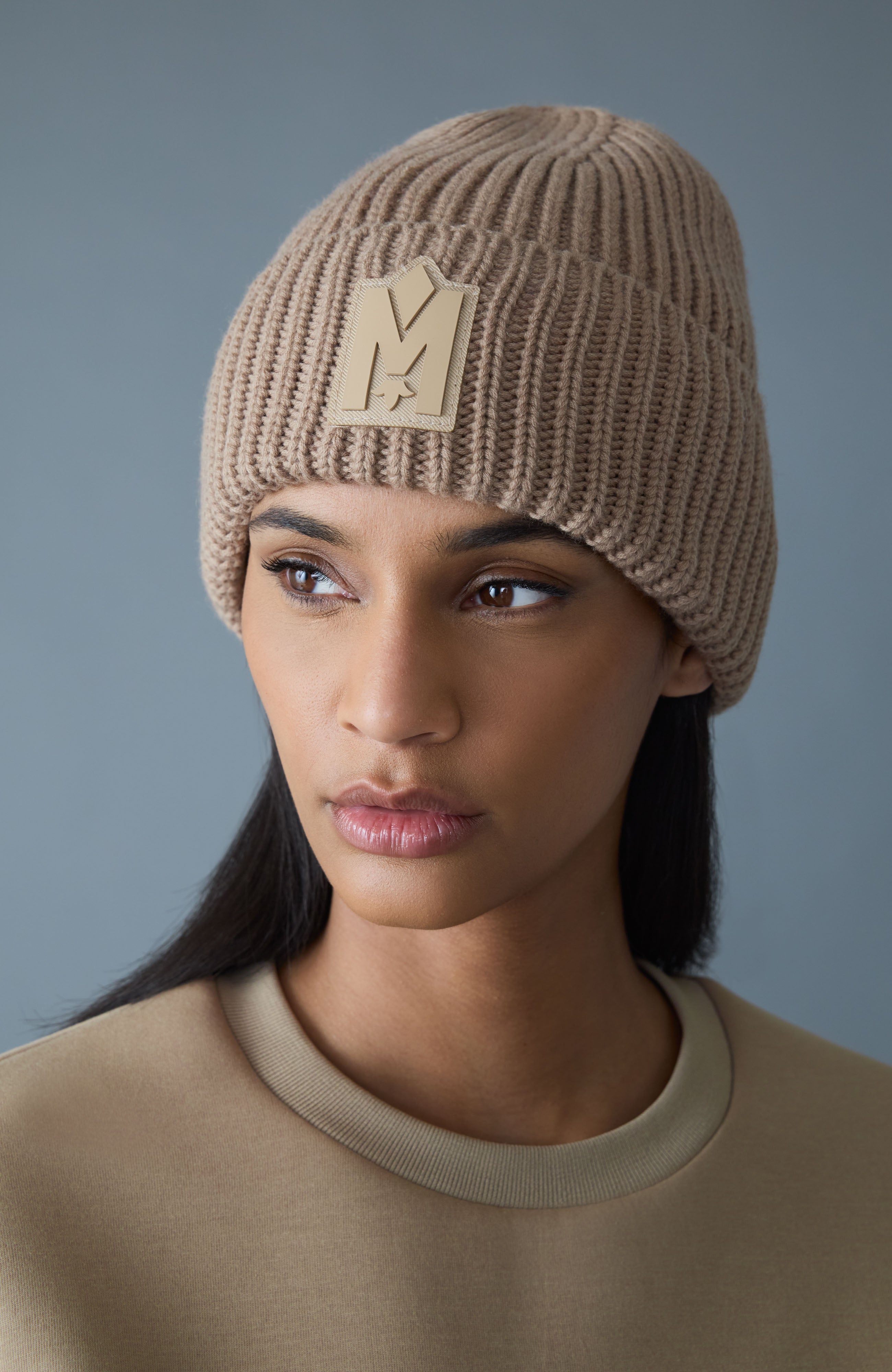 Jude, Hand-knit toque with ribbed cuff for ladies | Mackage® US