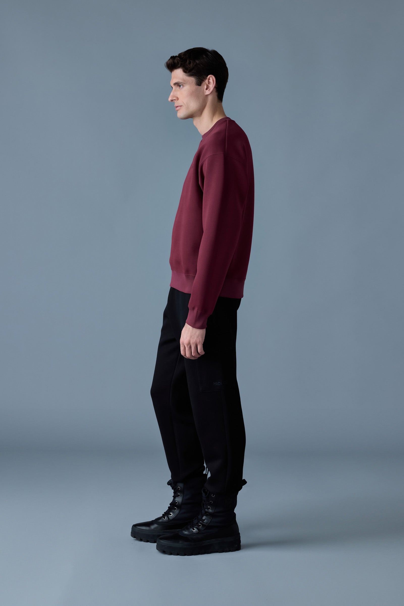 Julian, Double-Face jersey sweatshirt | Mackage® US Julian, Double-Face jersey sweatshirt | Mackage® US