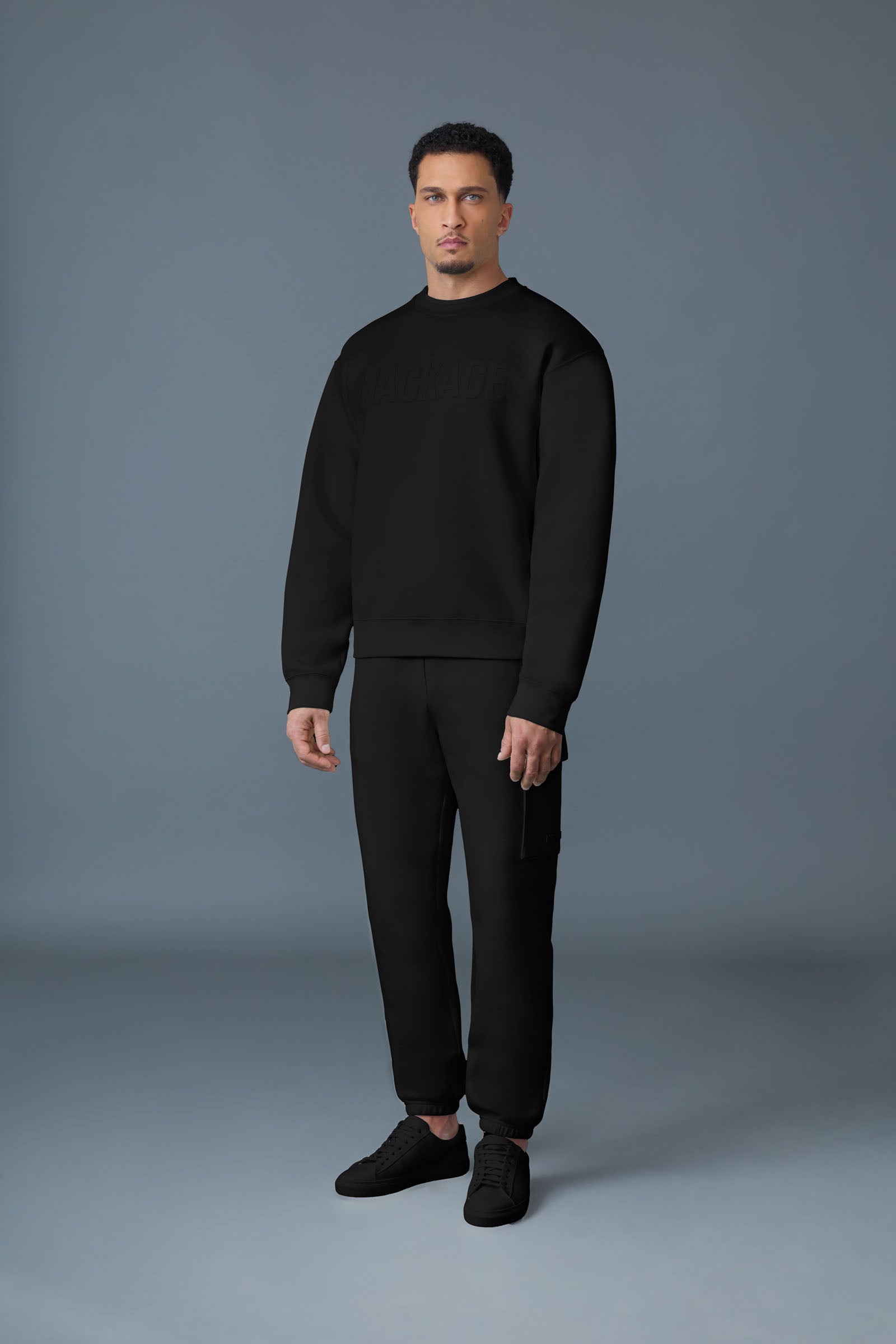 JULIUS-Z Double-Face Jersey Logo Sweatshirt | Mackage® US