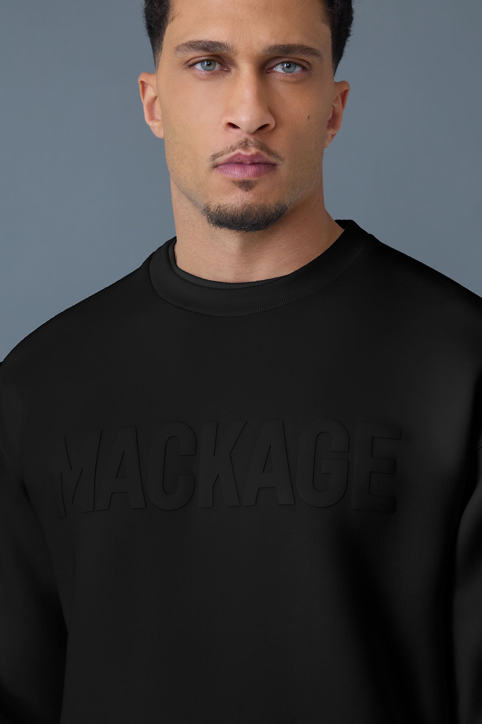 JULIUS-Z Double-Face Jersey Logo Sweatshirt | Mackage® US
