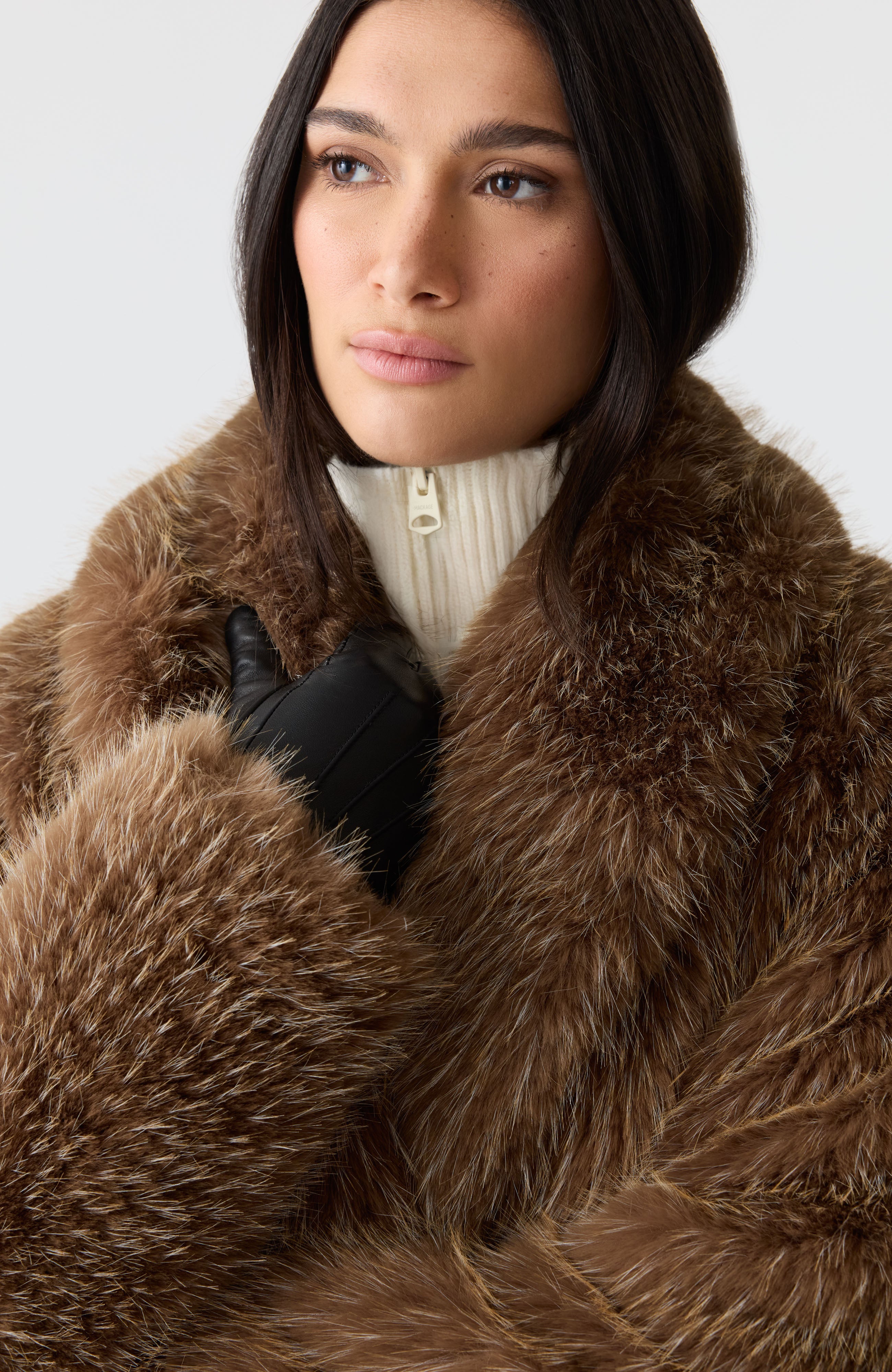 KACELA Faux Fur Coat for Women | Mackage® US