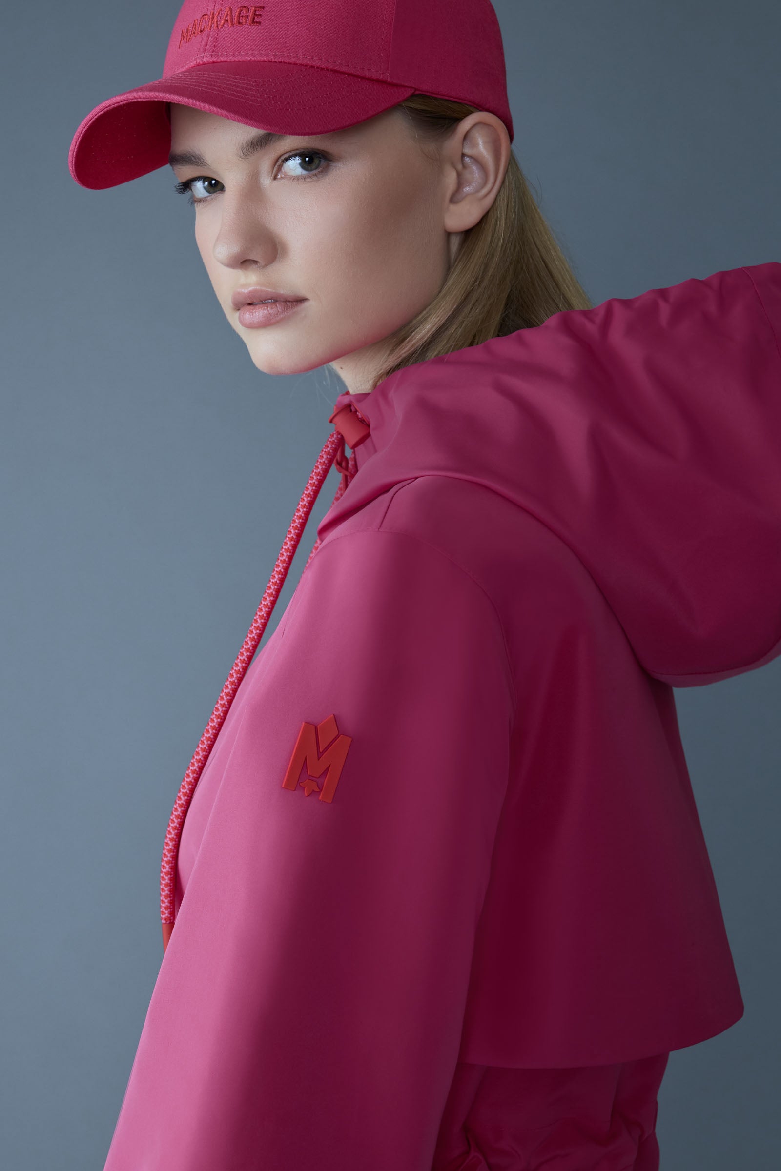 Kalea-Z, Hooded Rain Jacket | Mackage® US