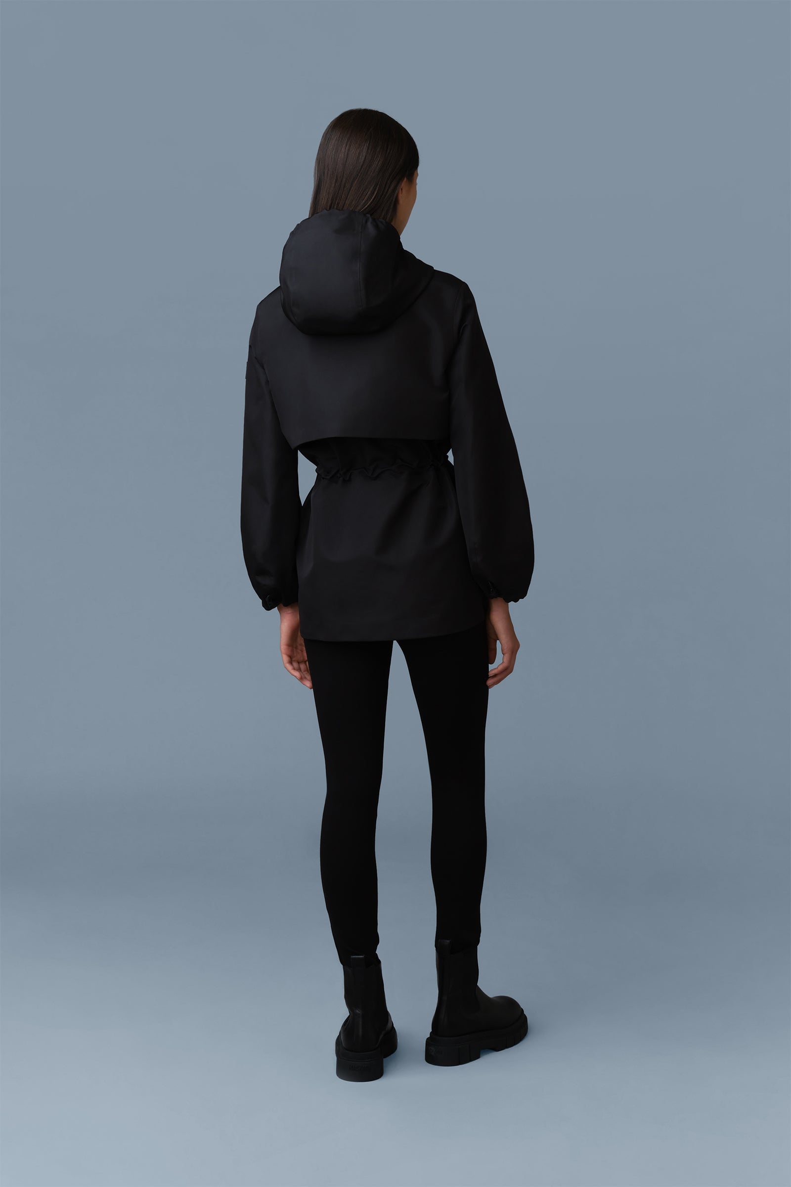 Kalea-Z - Hooded Rain Jacket | Mackage® US