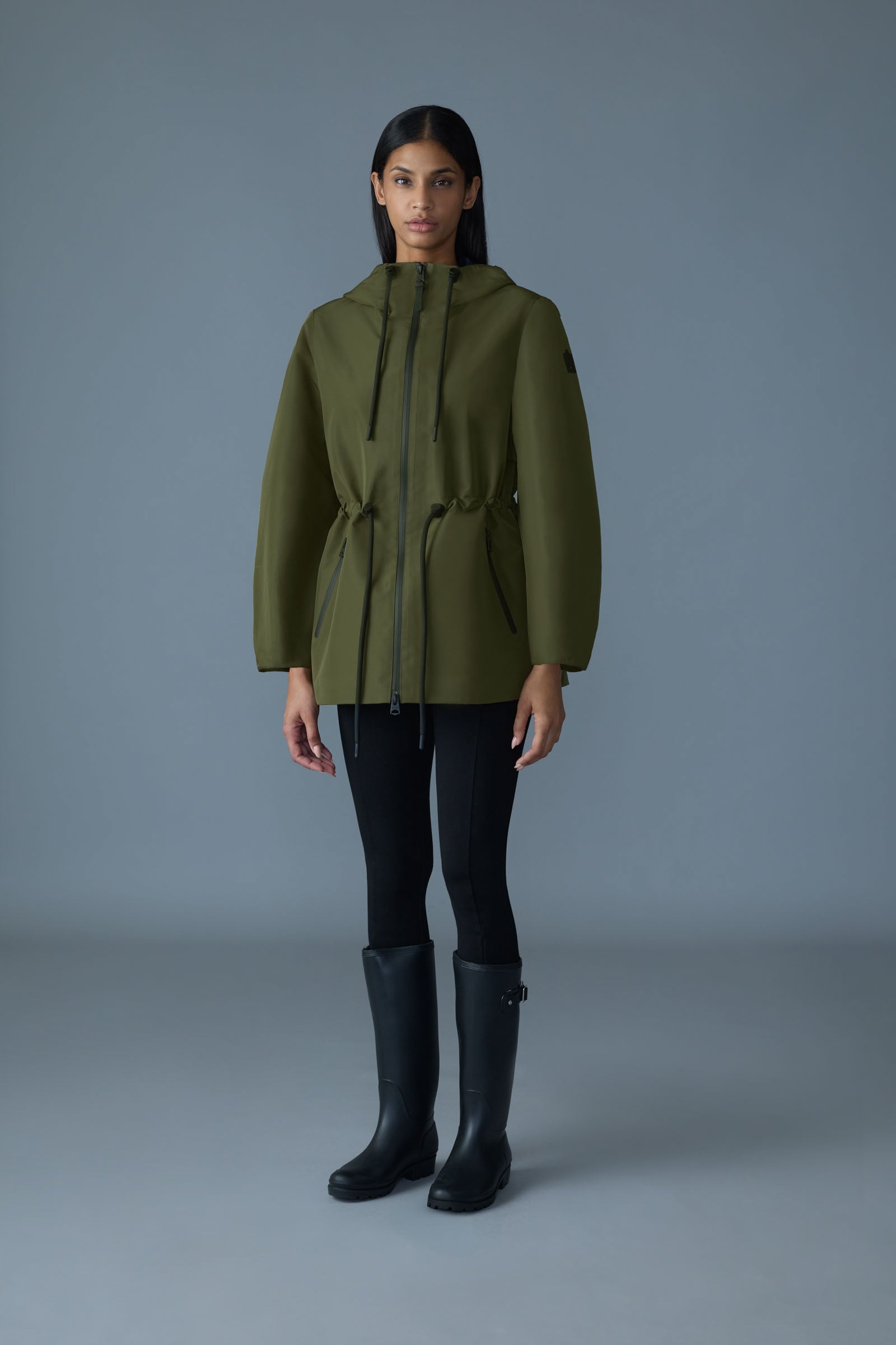 KALEA-Z - Hooded Rain Jacket for Women | Mackage® US