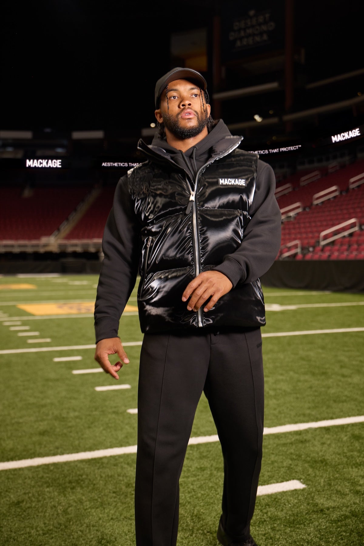 OHGA MOKE VEST ブラック OHGAMOKE VESTオーガモケベスト黒ブラック