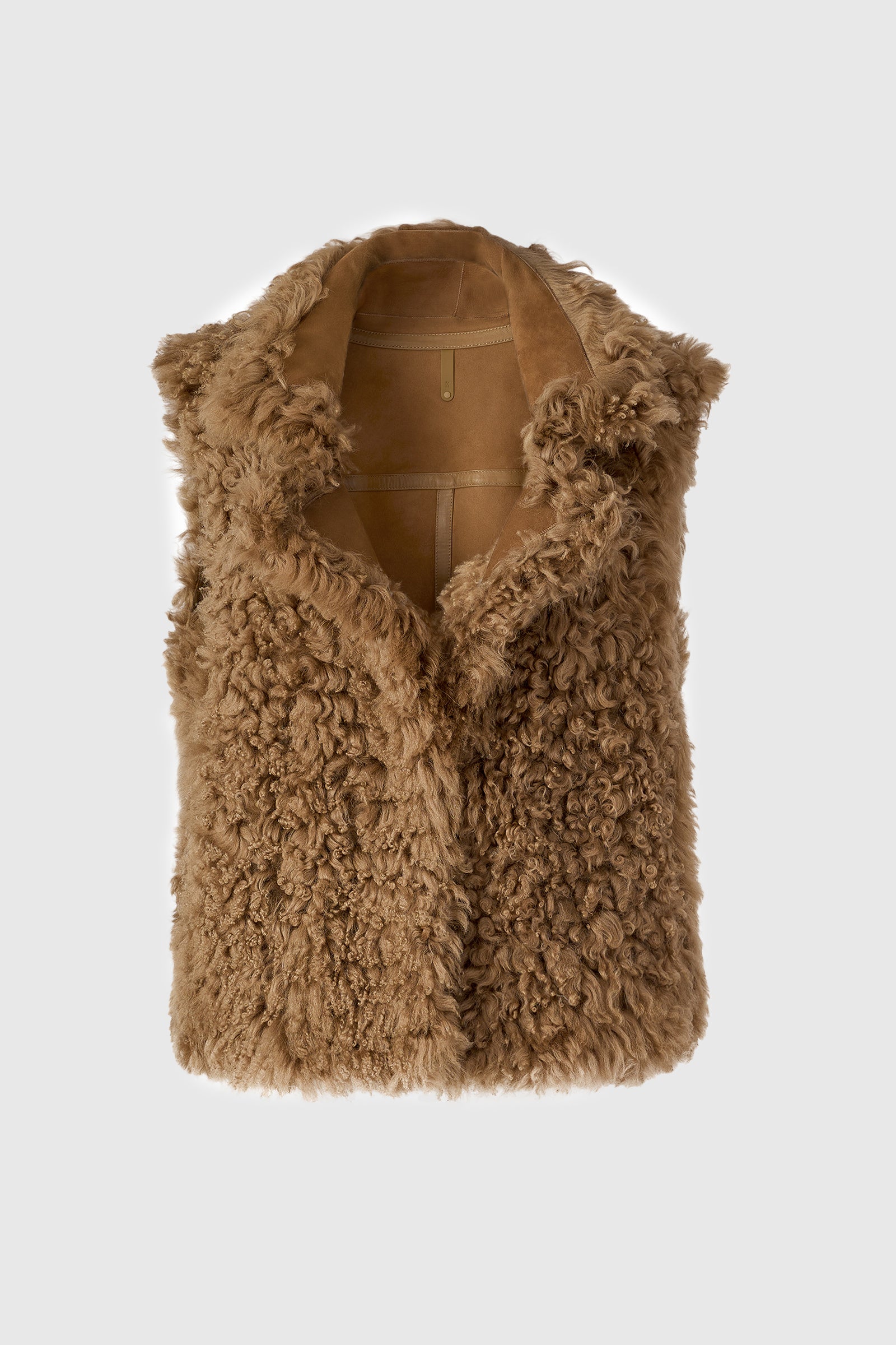 KASIA Reversible Shearling Leather Vest for Women | Mackage US