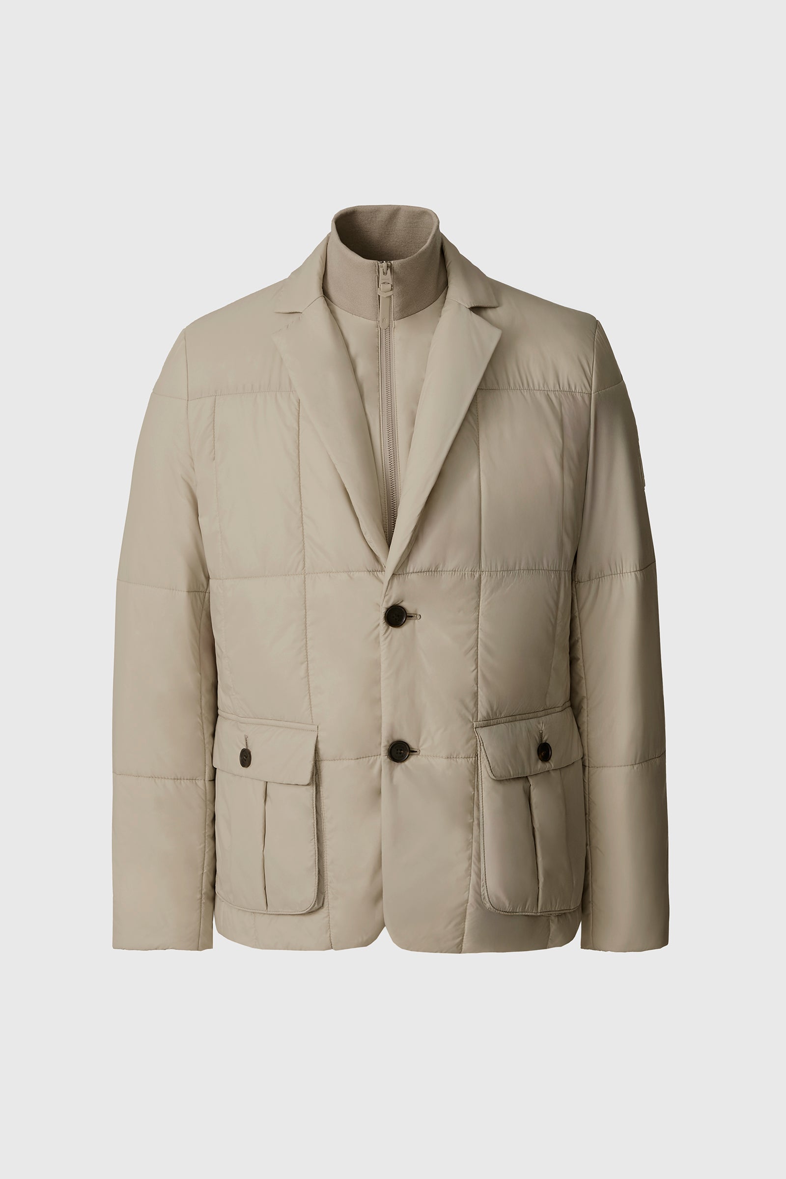 KEATON 2-in-1 Ultra-Light Blazer and Removable Bib for Men
