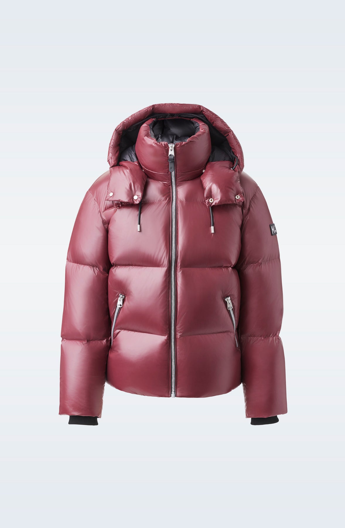 Kent, Lustrous down jacket with hood for men | Mackage® US