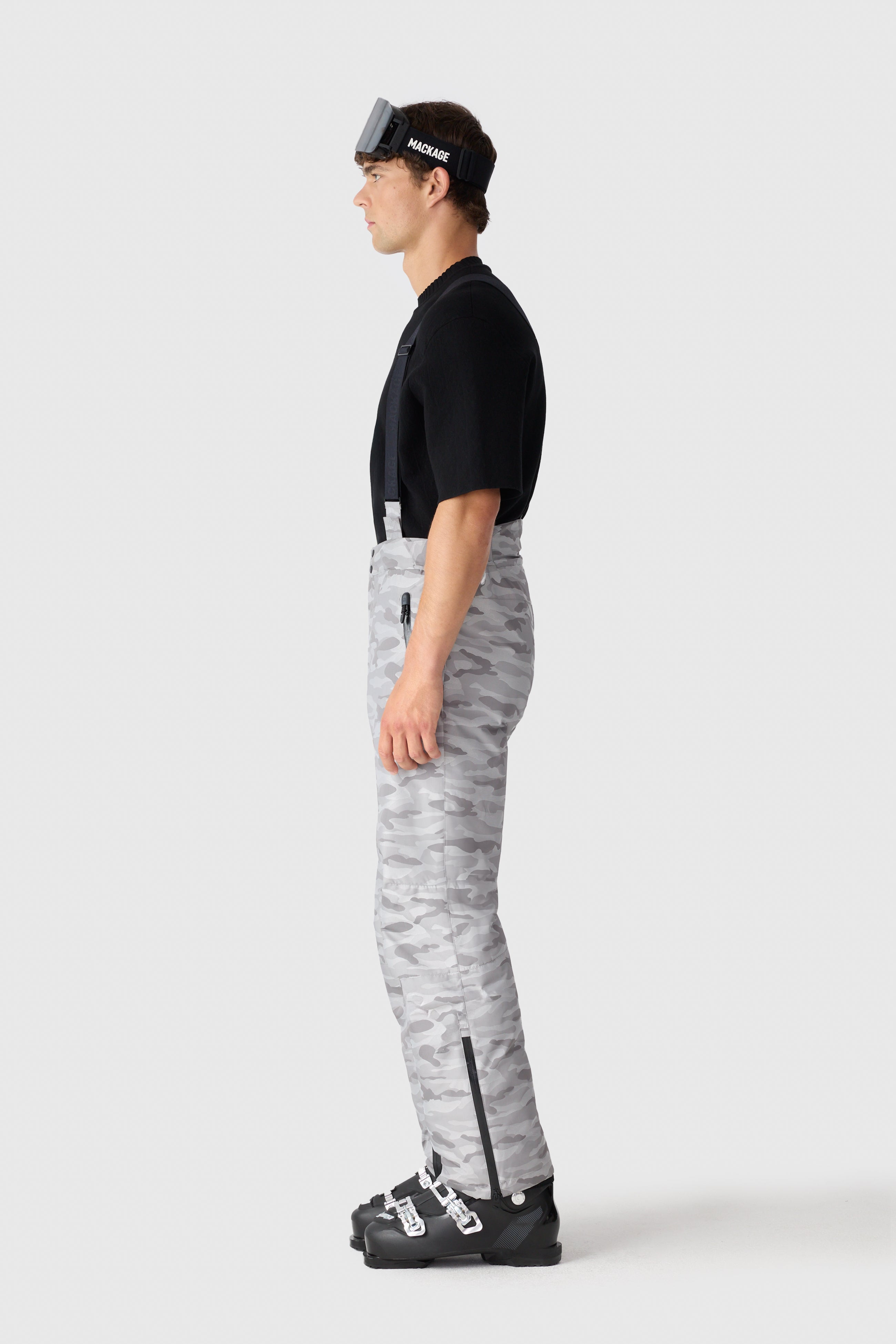 KENYON-JC Camo Ski Pants - removable suspenders for Men | Mackage® US