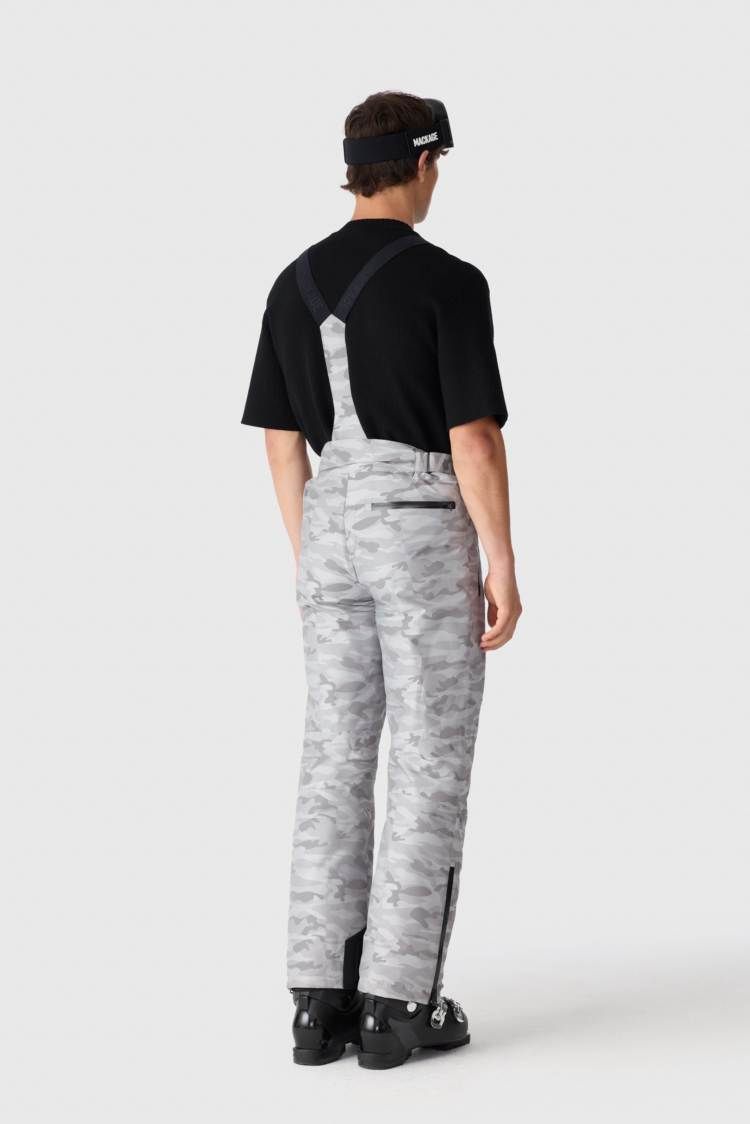 KENYON-JC Camo Ski Pants - removable suspenders for Men | Mackage® US
