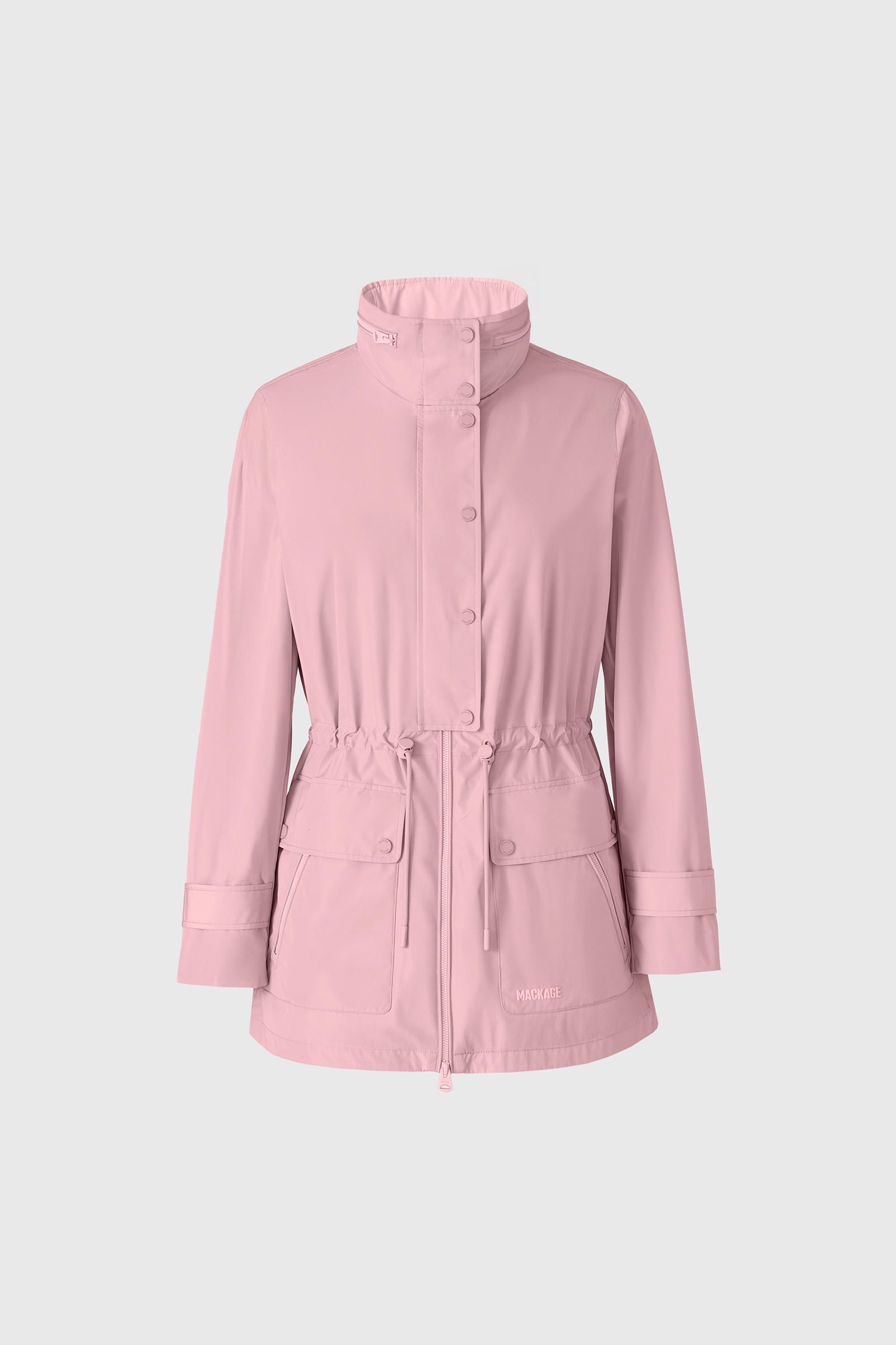kana【stein】OVERSIZED COMBINATION JAK KERYN-Z Medium-Length Rain Jacket for Women | Mackage® US