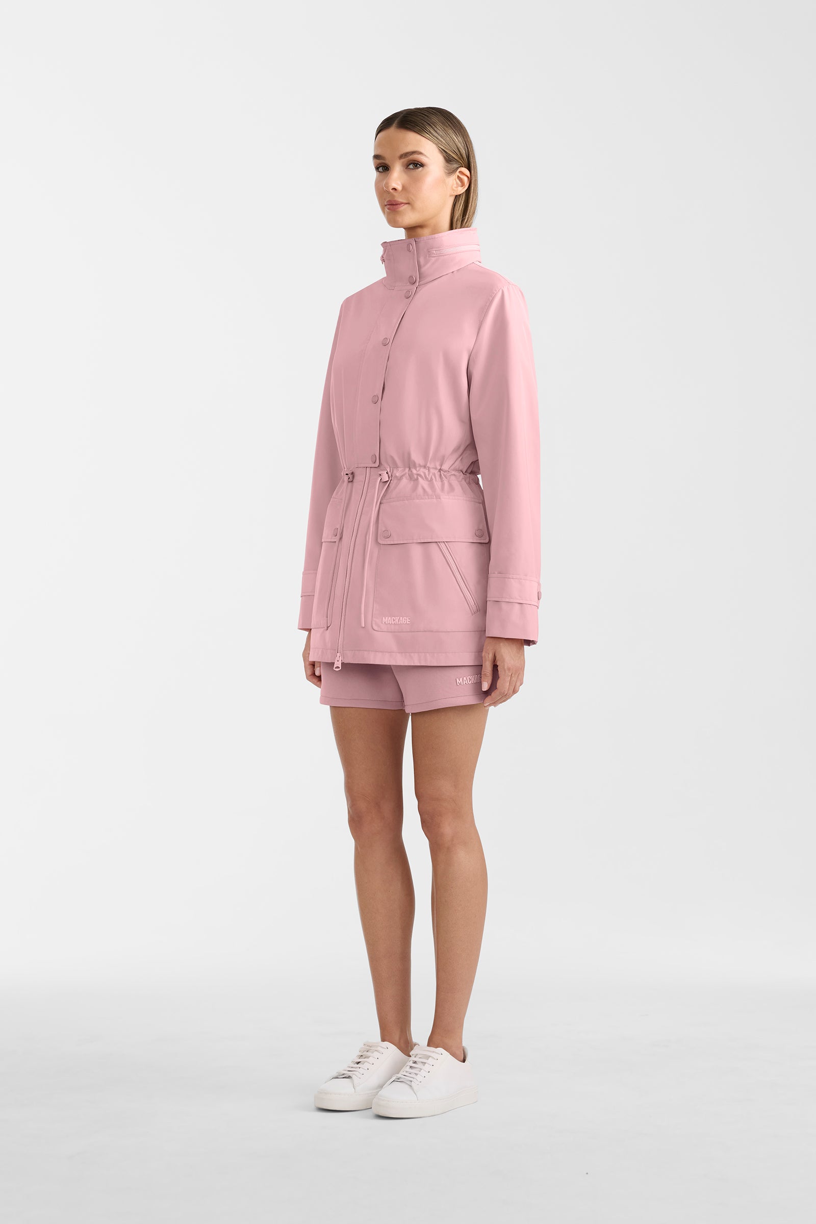 KERYN-Z Medium-Length Rain Jacket for Women | Mackage® US