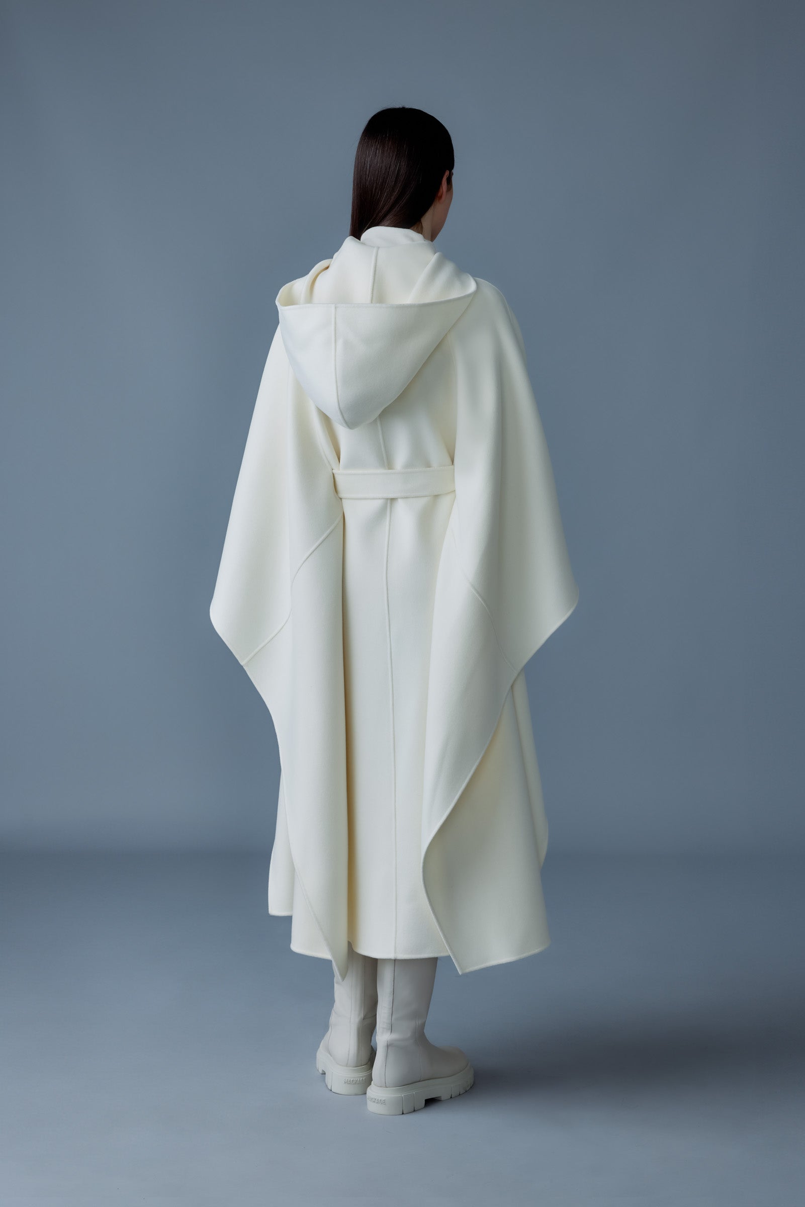 Kirstyn, double-face wool cape coat | Mackage® US