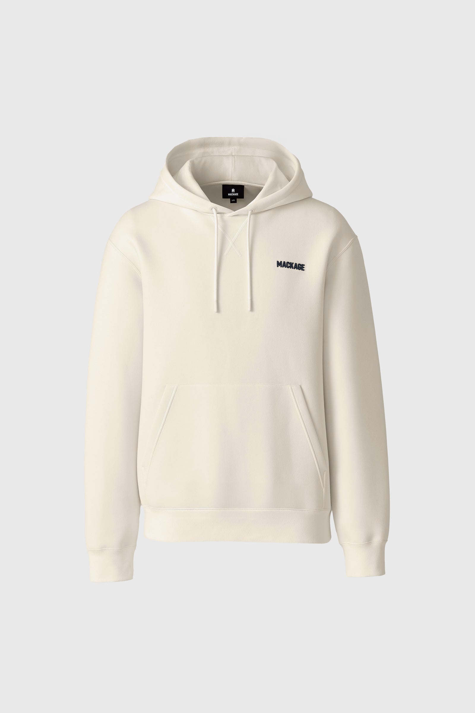 KOLTON-Z Double-Face Jersey Logo Hoodie for Men | Mackage® US