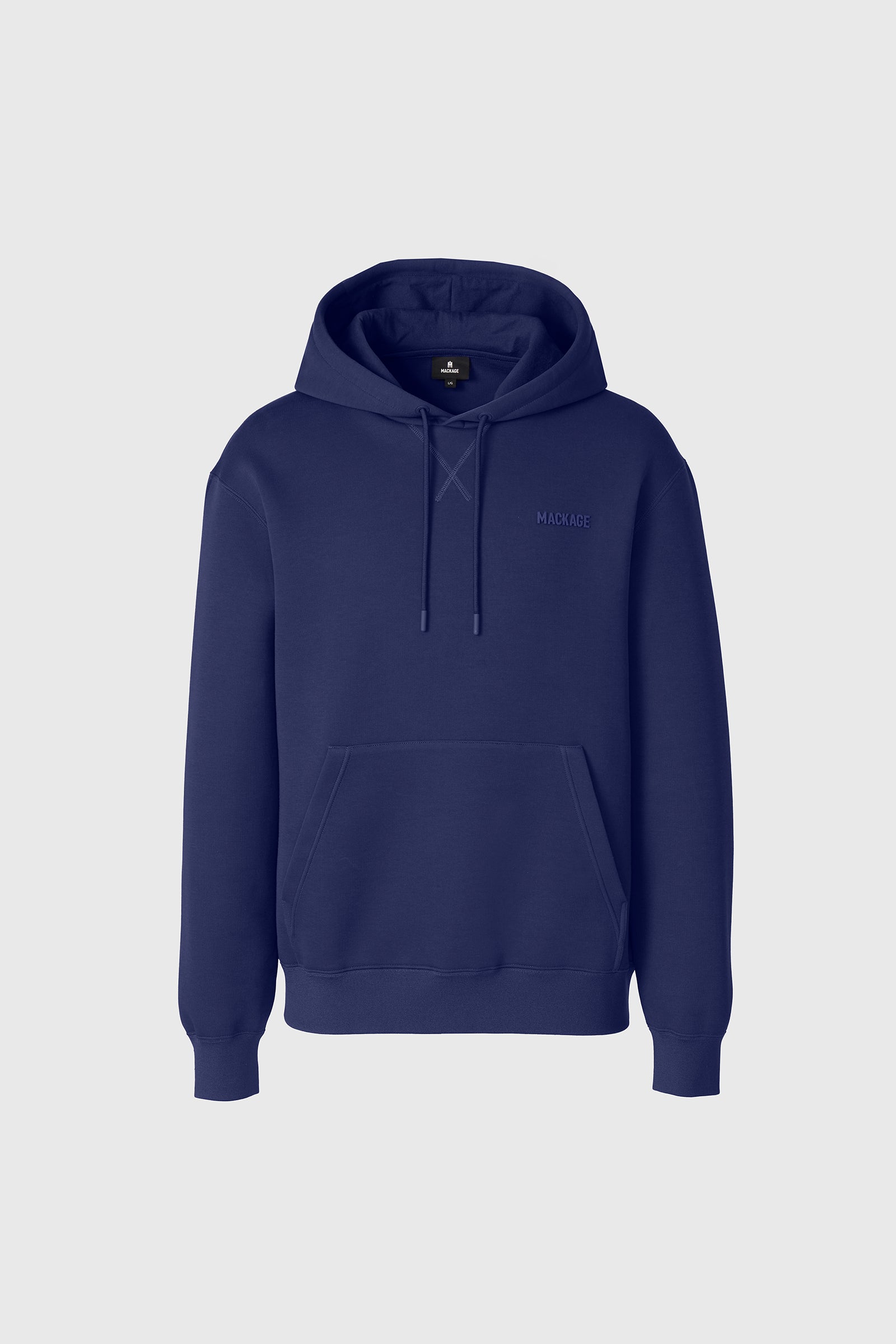 KOLTON-Z Double-Face Jersey Logo Hoodie for Men | Mackage® US