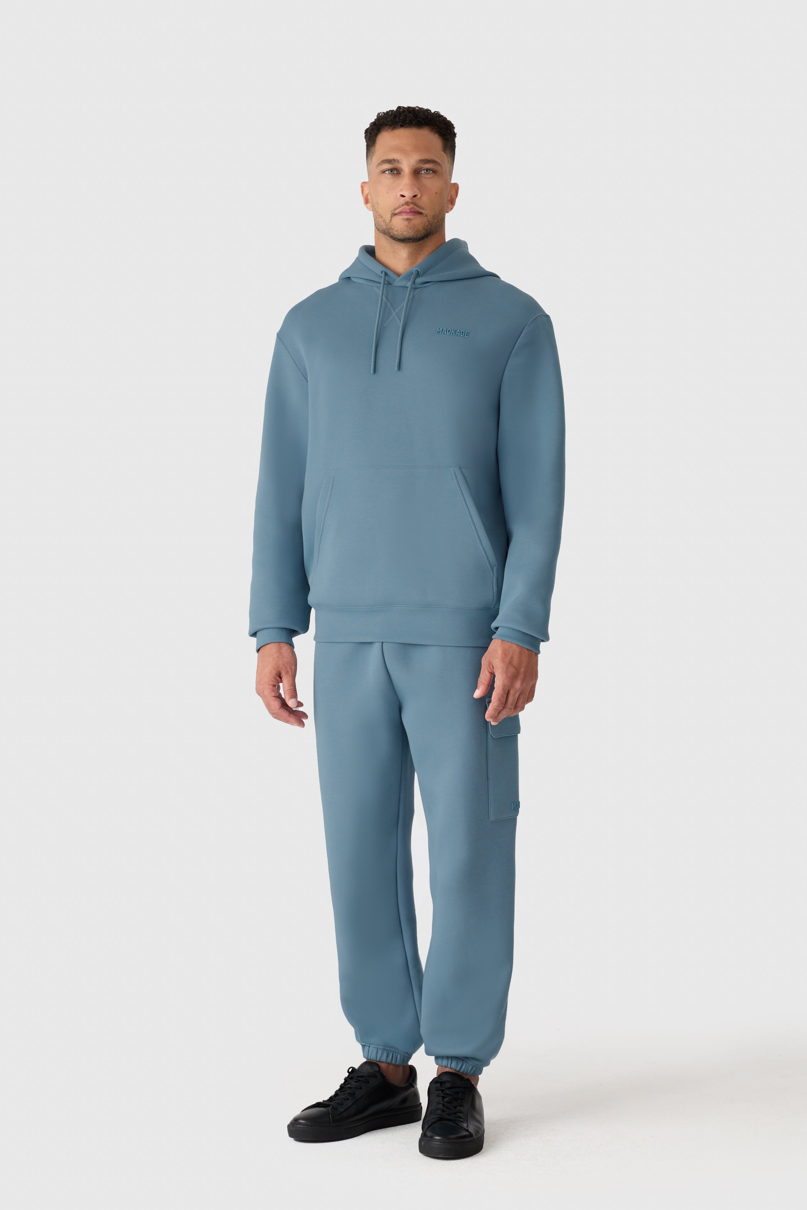 Kolton, double-face jersey logo hoodie | Mackage® US