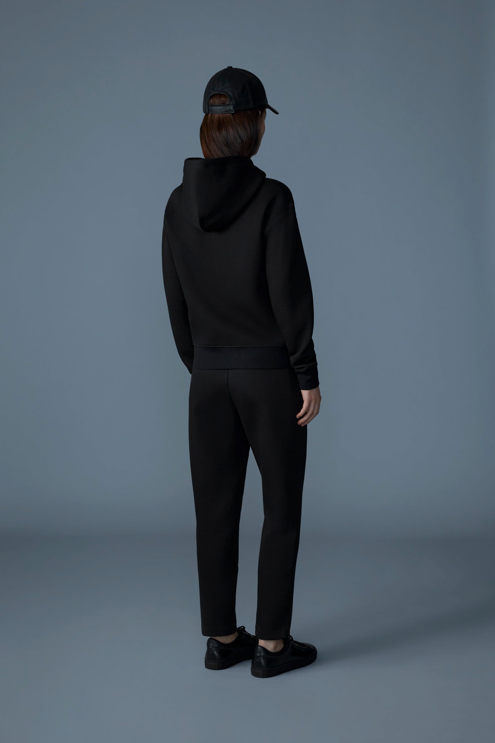 トップス MACKAGE KRYSTOS(UNISEX) Krystos, double-face jersey zip-up hoodie | Mackage® US
