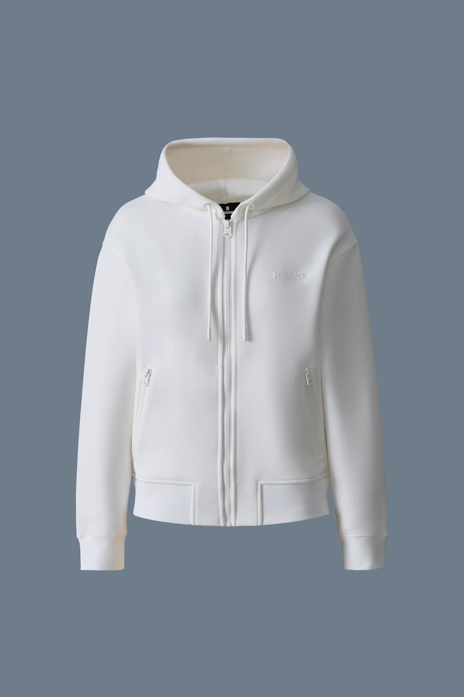 Kryssa, Double-Face Zip-Up Hoodie | Mackage® US