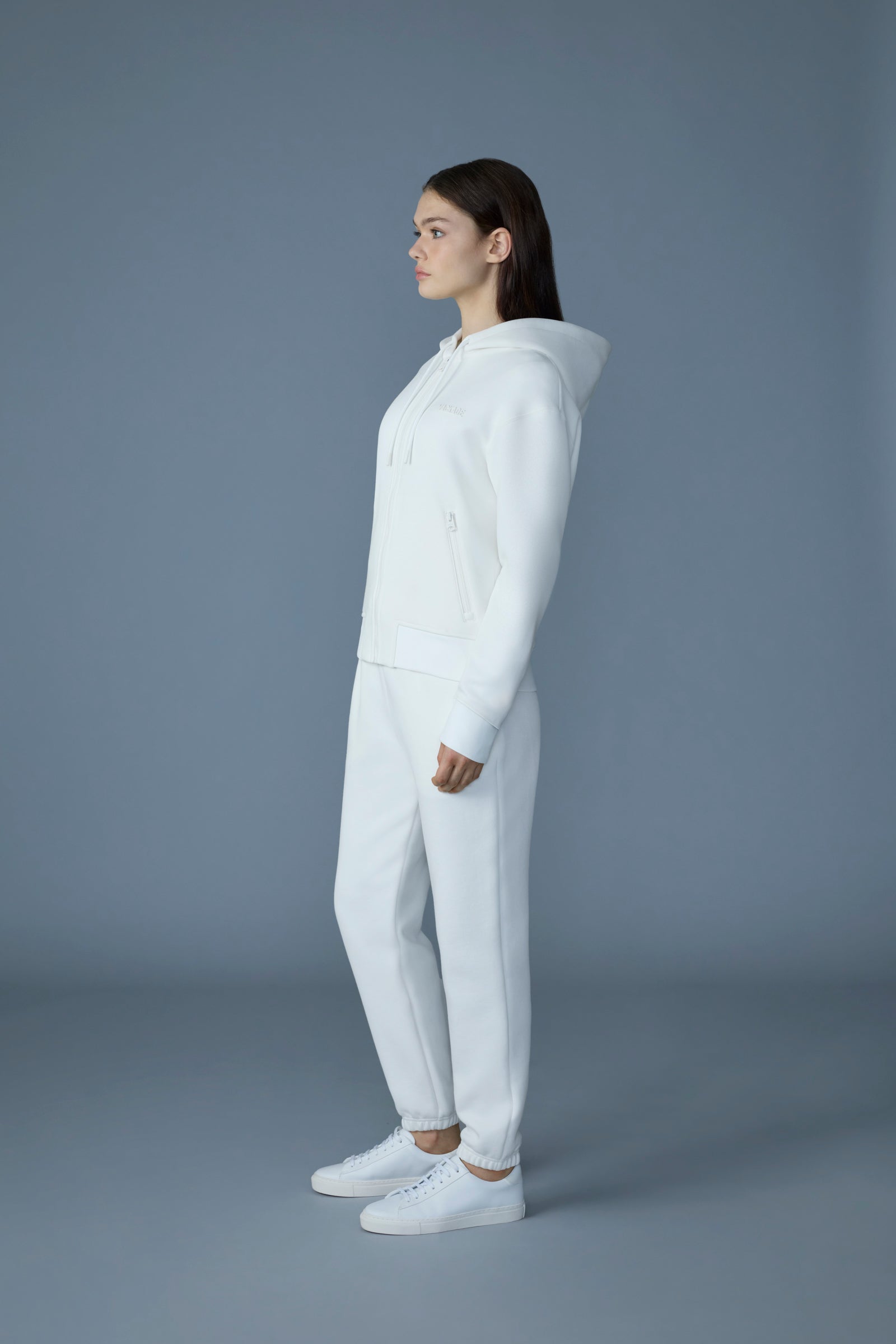 Kryssa, Double-Face Zip-Up Hoodie | Mackage® US