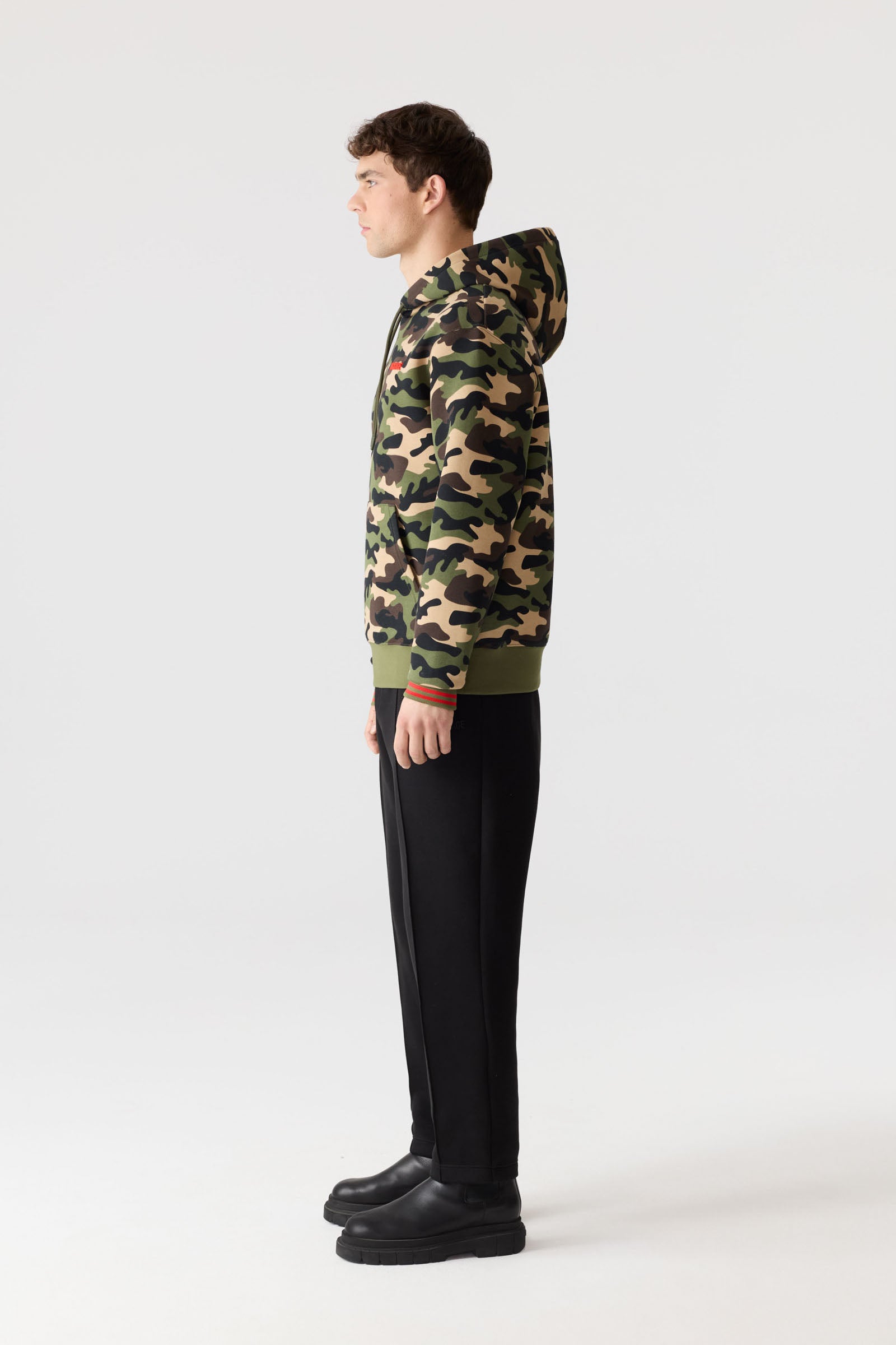 KRYSTIAN-CAMO Double-Face Jersey Hoodie for Men | Mackage® US