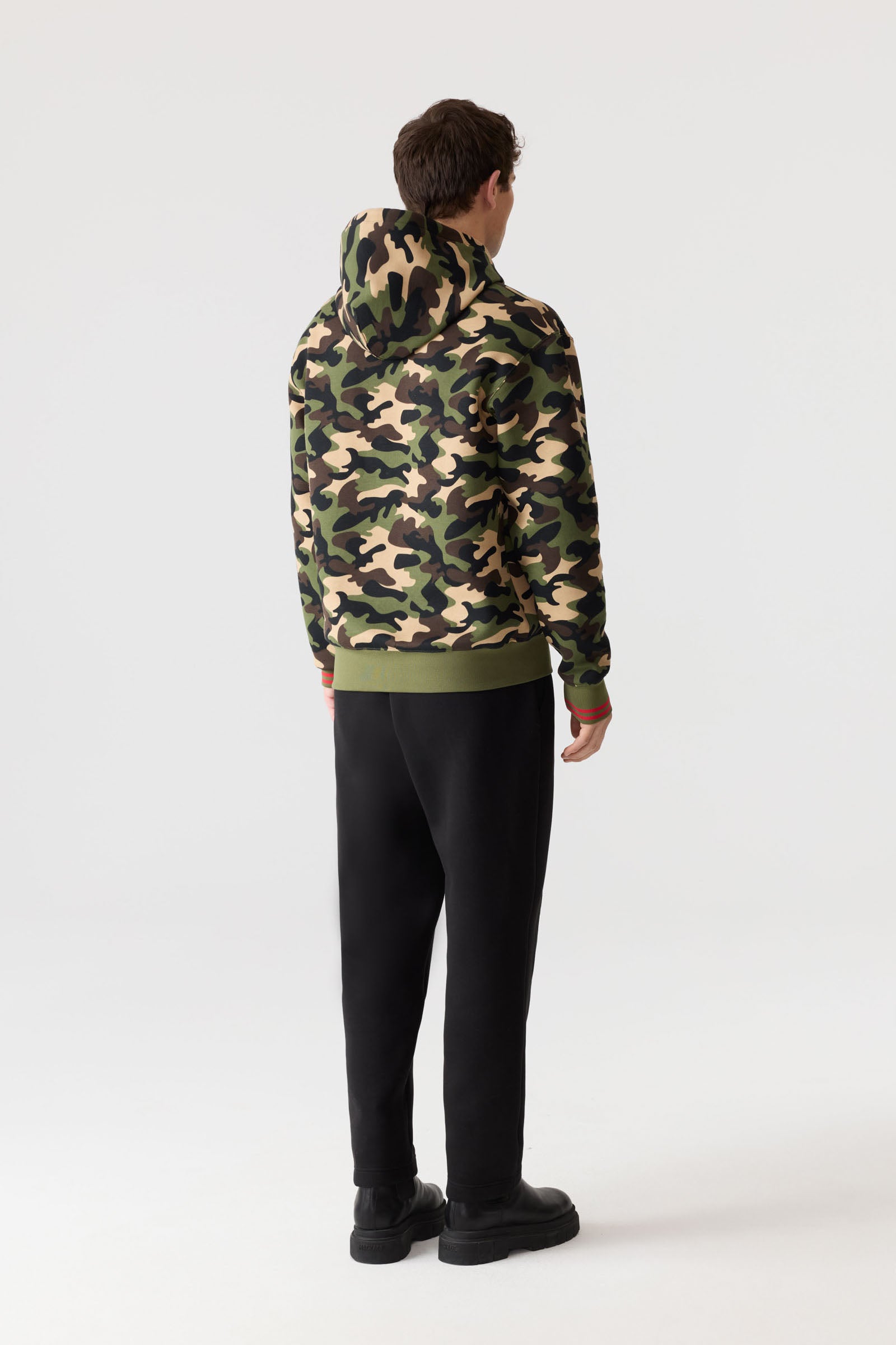 KRYSTIAN-CAMO Double-Face Jersey Hoodie for Men | Mackage US