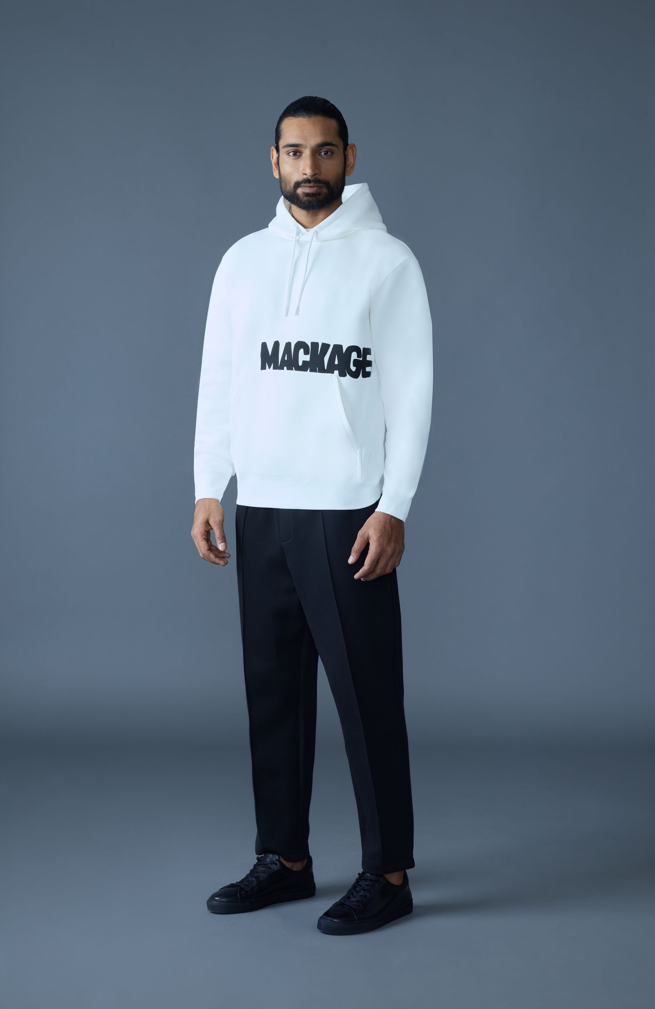 Krystian-PR, Double-Face Jersey Logo Hoodie | Mackage® US