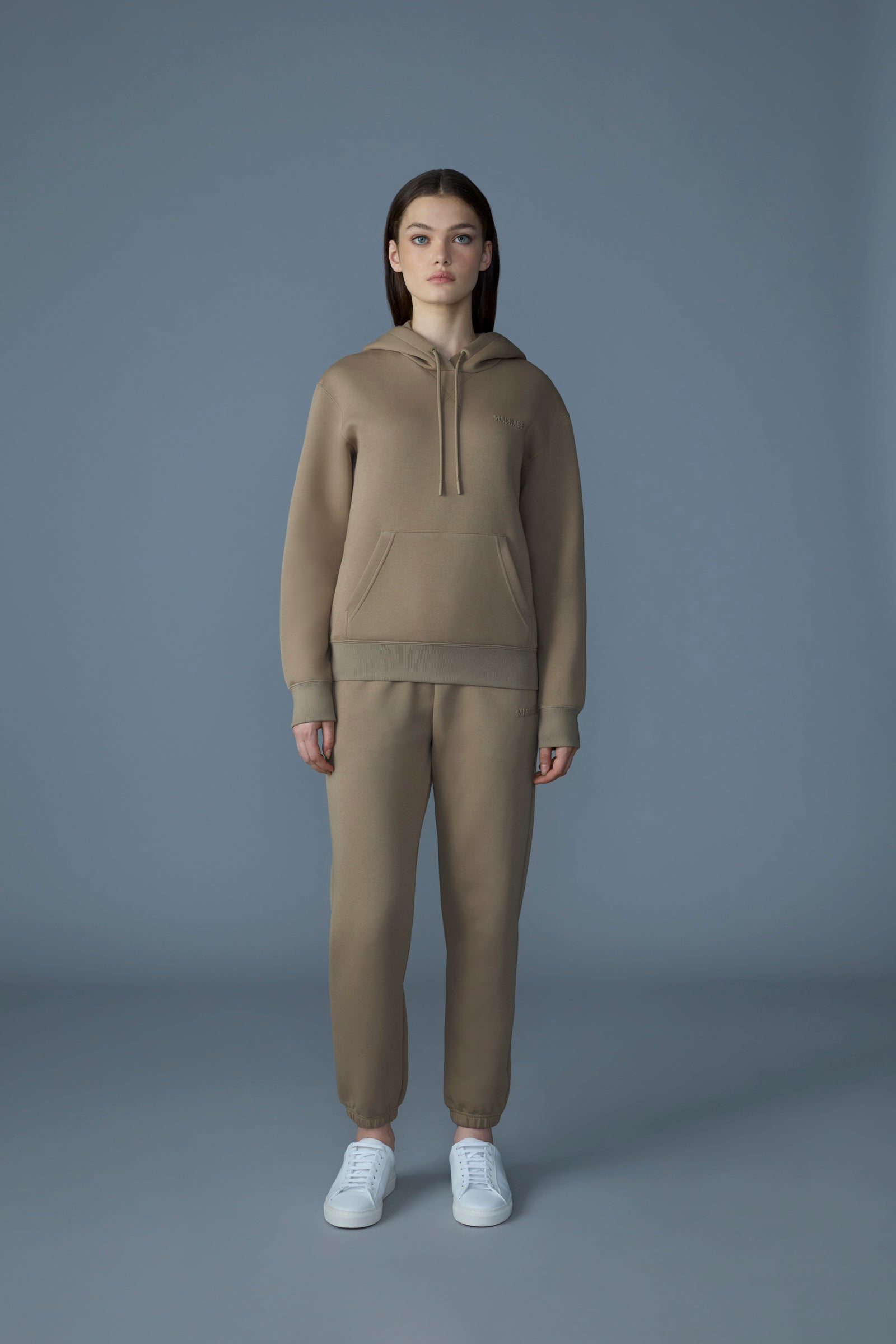 KRYSTIANA Double-Face Jersey Hoodie for Women | Mackage US