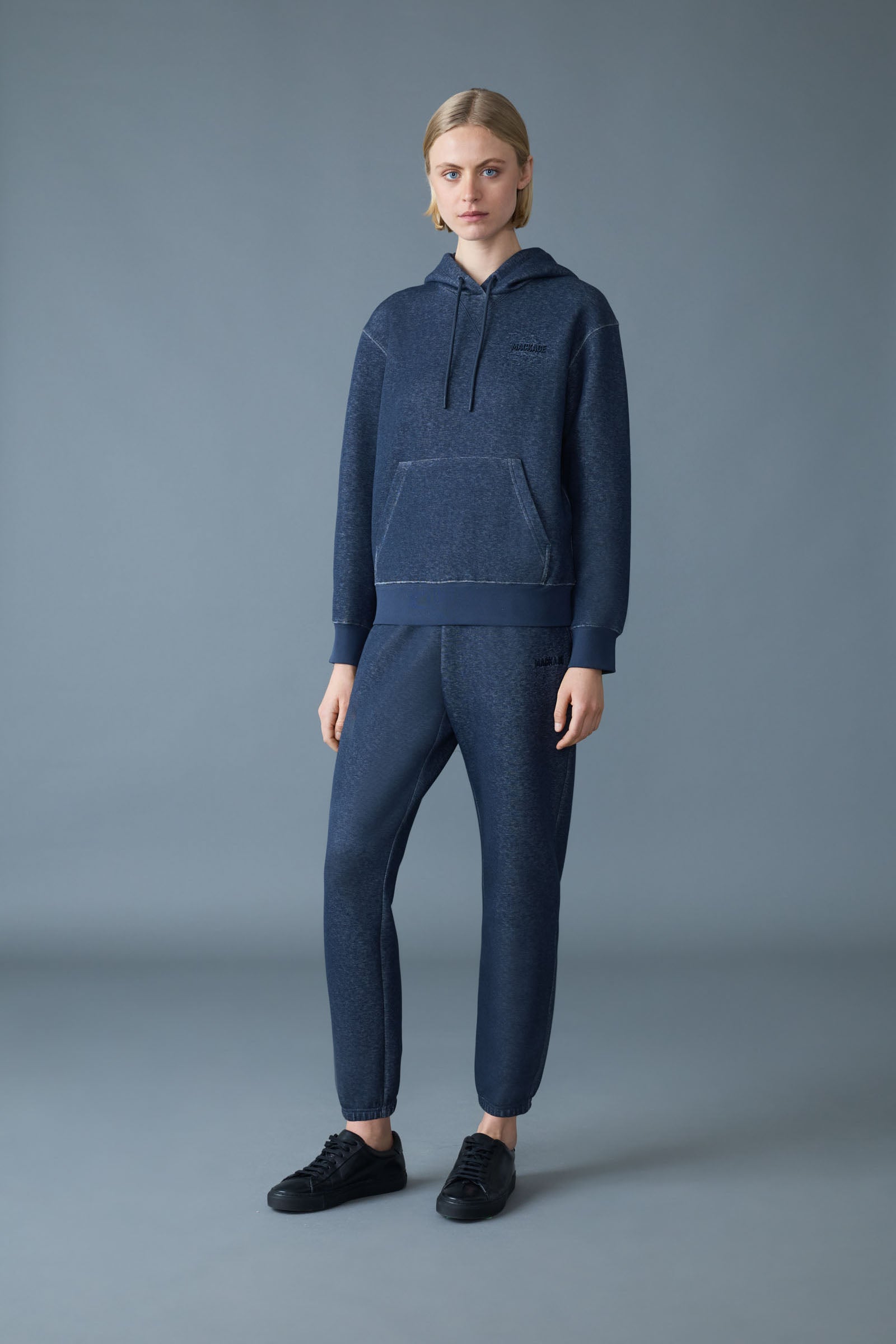 KRYSTIANA Double-Face Jersey Hoodie for Women | Mackage US