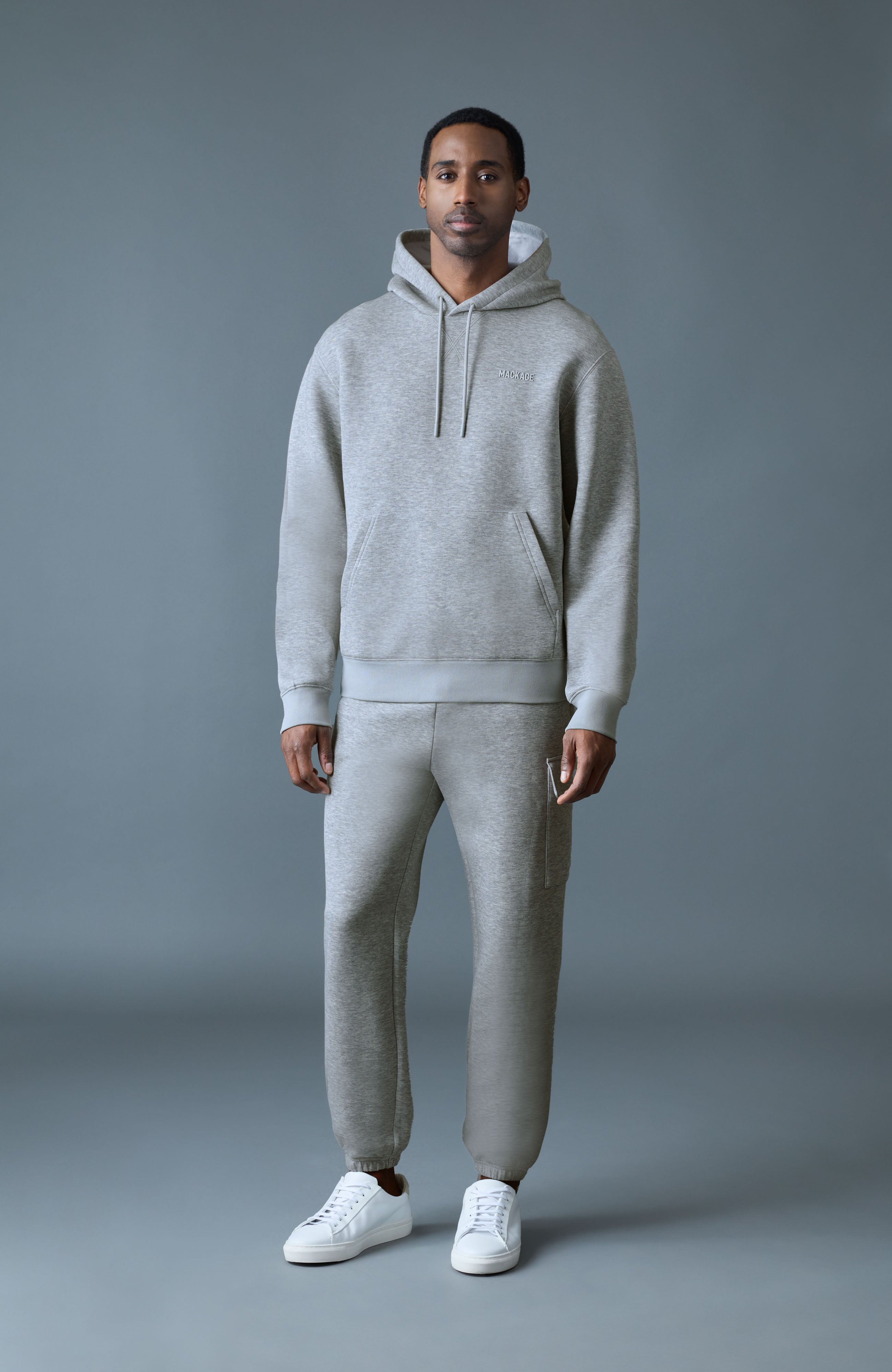 KRYSTIAN Double-Face Jersey Hoodie for Men | Mackage US