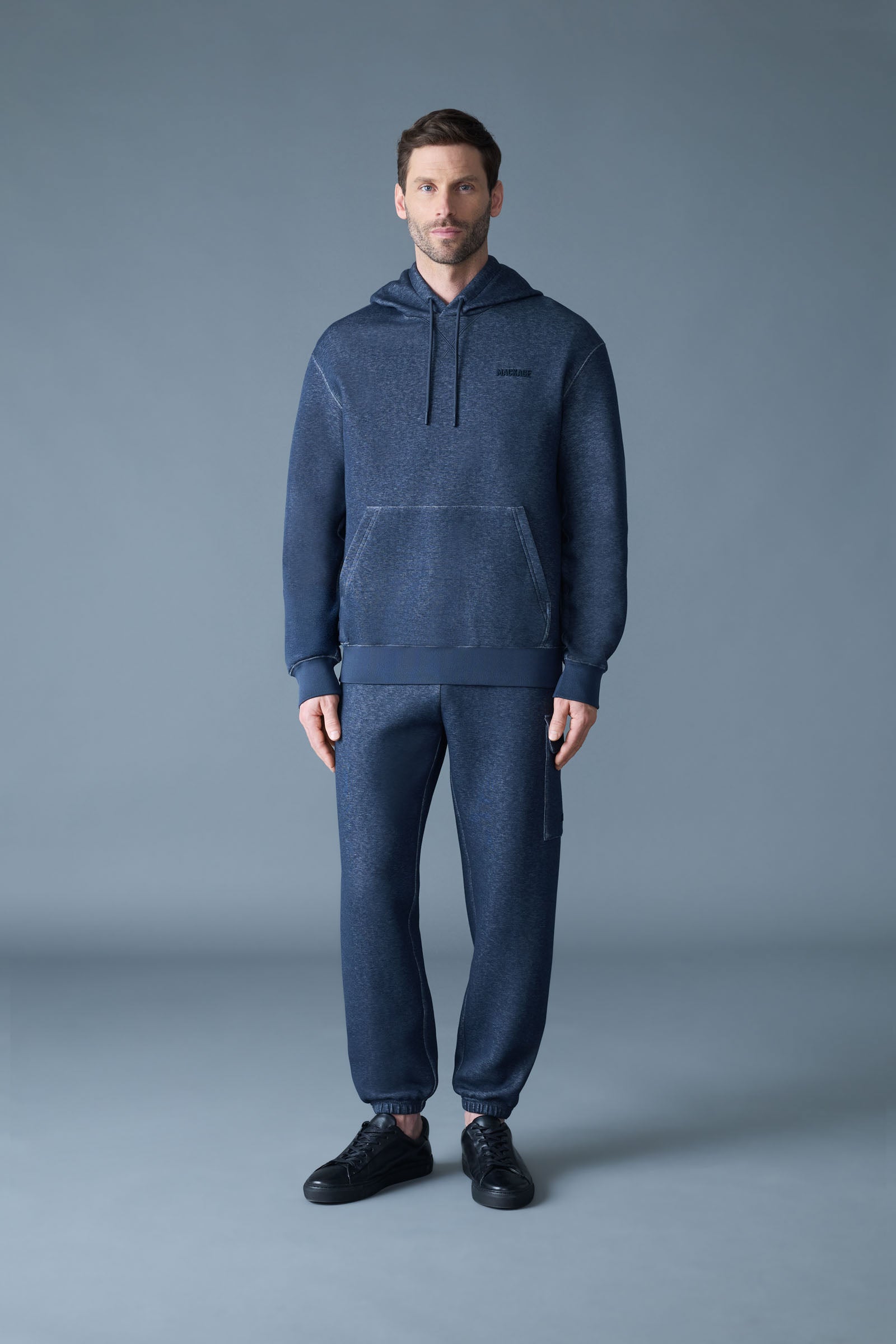 KRYSTIAN Double-Face Jersey Hoodie for Men | Mackage US