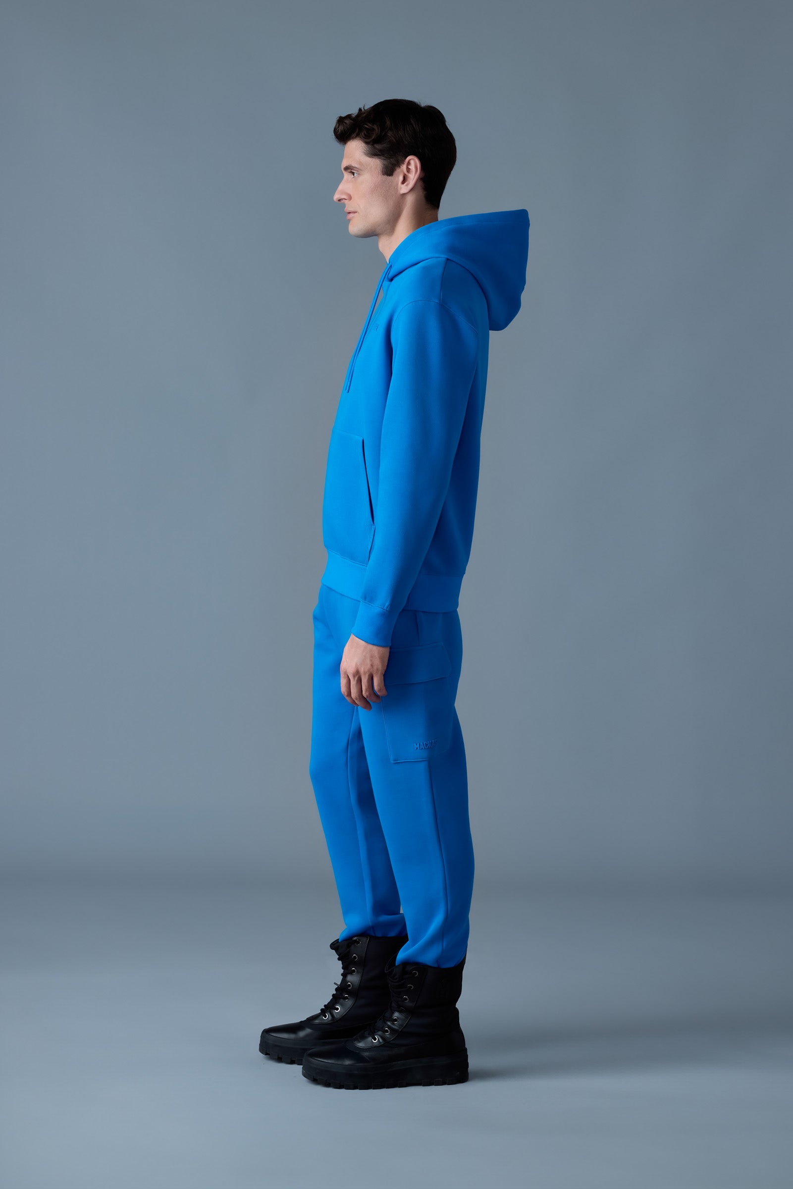 KRYSTIAN Double-Face Jersey Hoodie for Men | Mackage® US