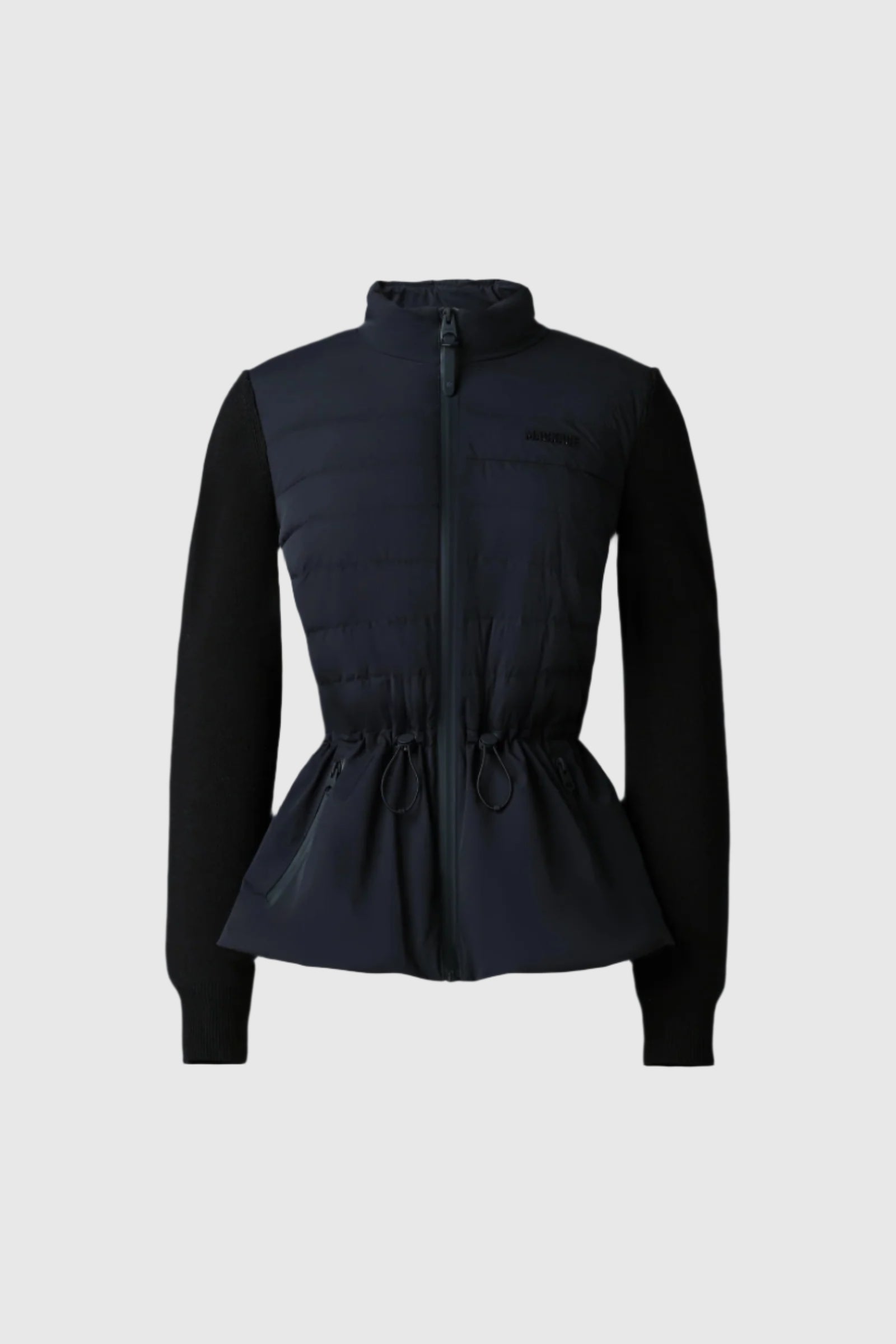 LAIKA-Z Hybrid down jacket with peplum | Mackage® Canada LAIKA-Z Hybrid down jacket with peplum | Mackage® Canada