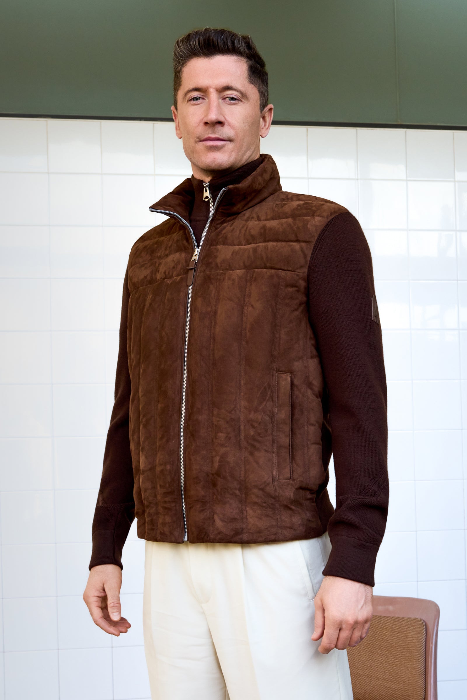 LANDEN Suede Jacket for Men | Mackage® US