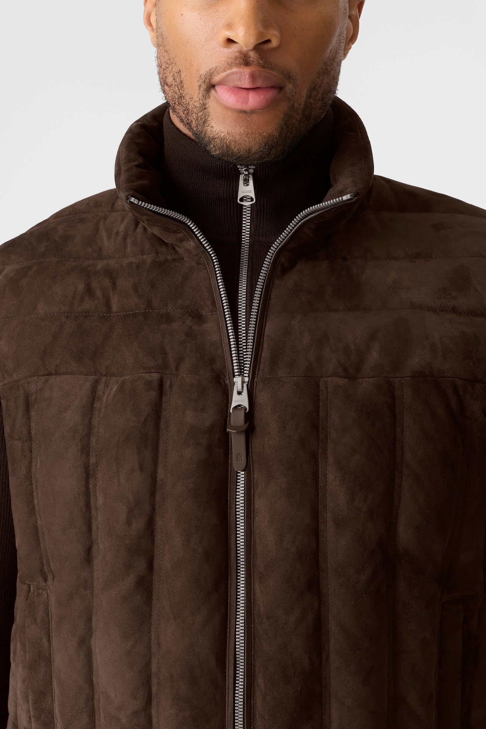 LANDEN Suede Jacket for Men | Mackage® US