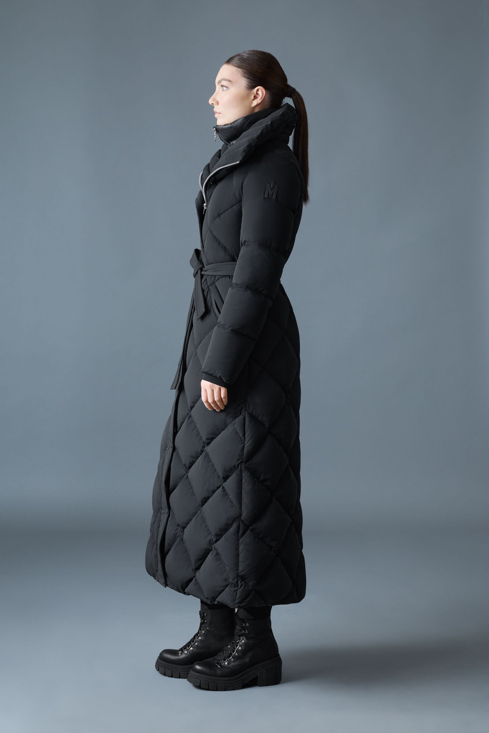 LAURELLA 2-in-1 Light Down Belted Coat for Women | Mackage® US