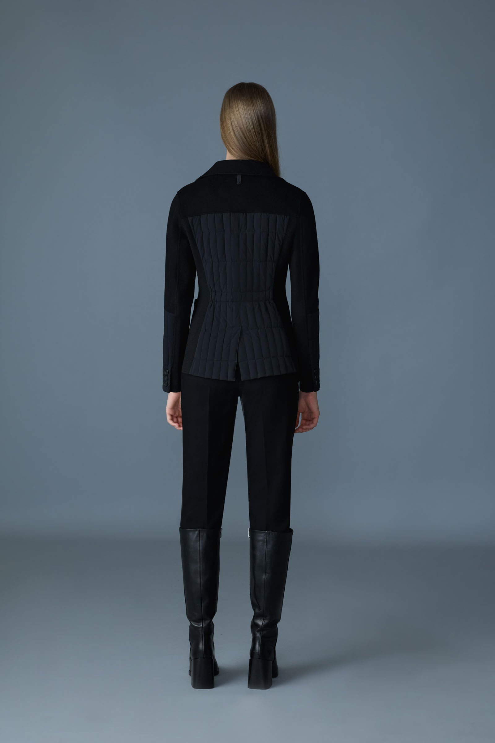 LEILANI - Sustainable Wool Tailored Jacket for Women | Mackage® US LEILANI - Sustainable Wool Tailored Jacket for Women | Mackage® US