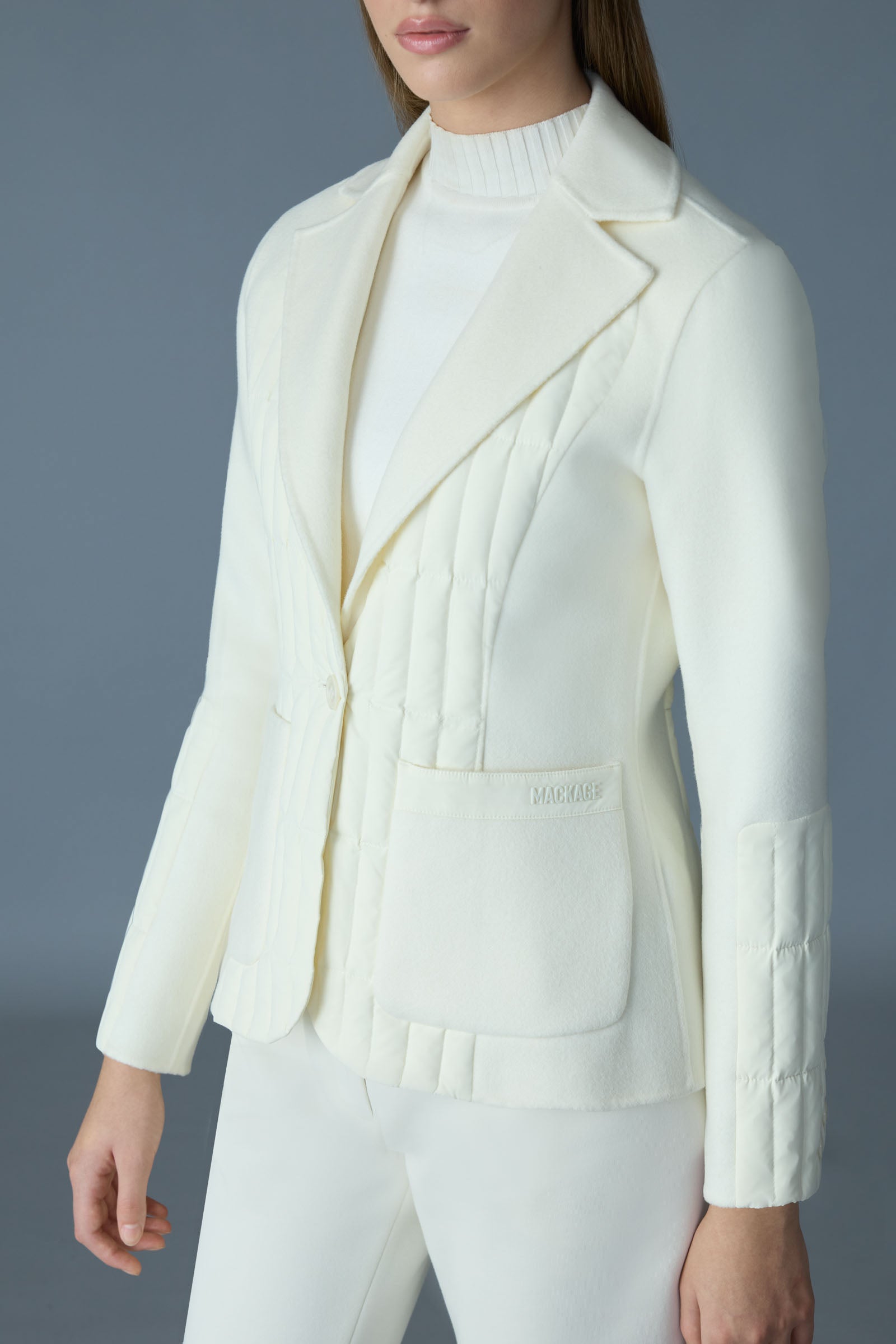 Leilani, Sustainable Wool Tailored Jacket | Mackage® US