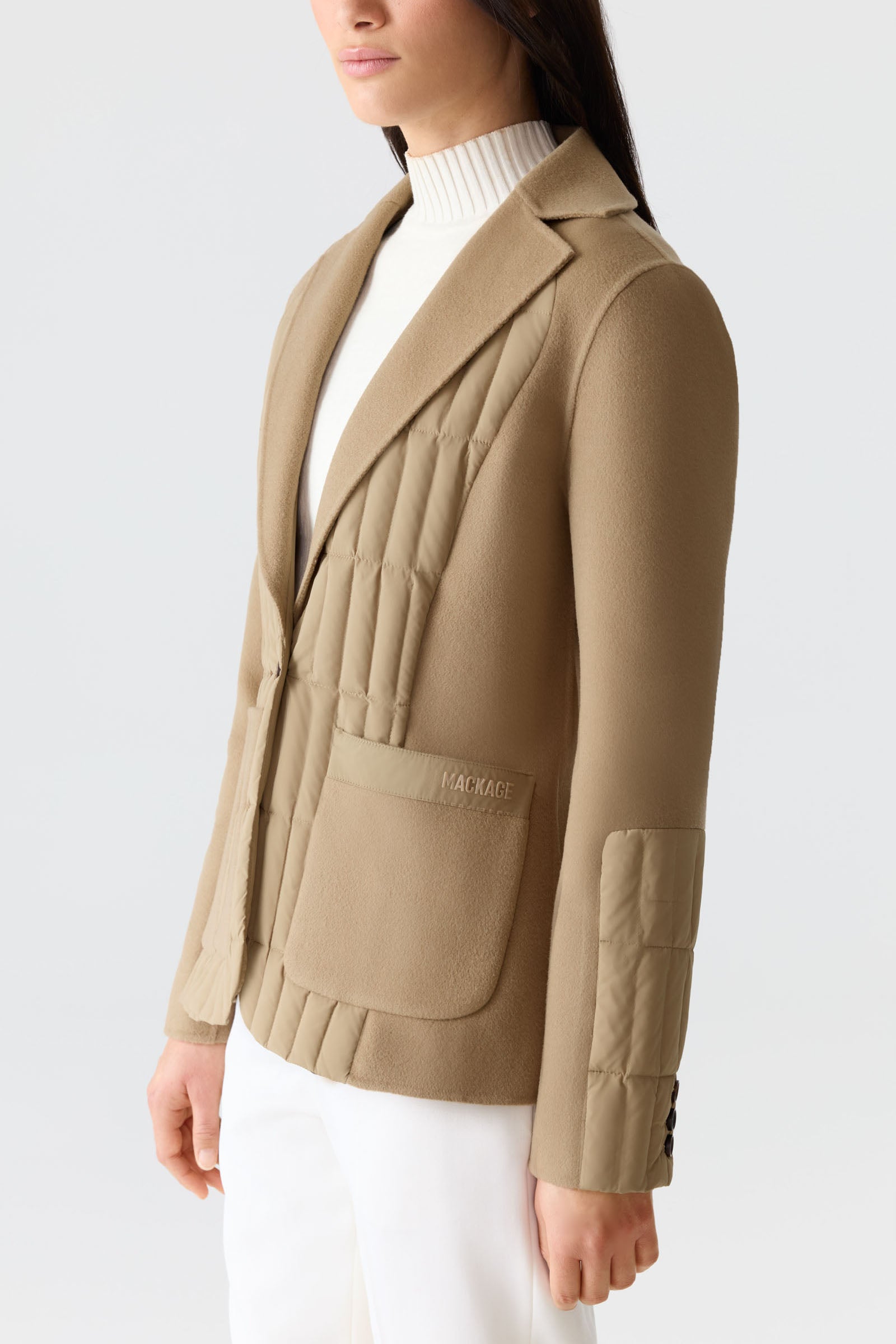 Leilani, Sustainable Wool Tailored Jacket | Mackage® US Leilani, Sustainable Wool Tailored Jacket | Mackage® US